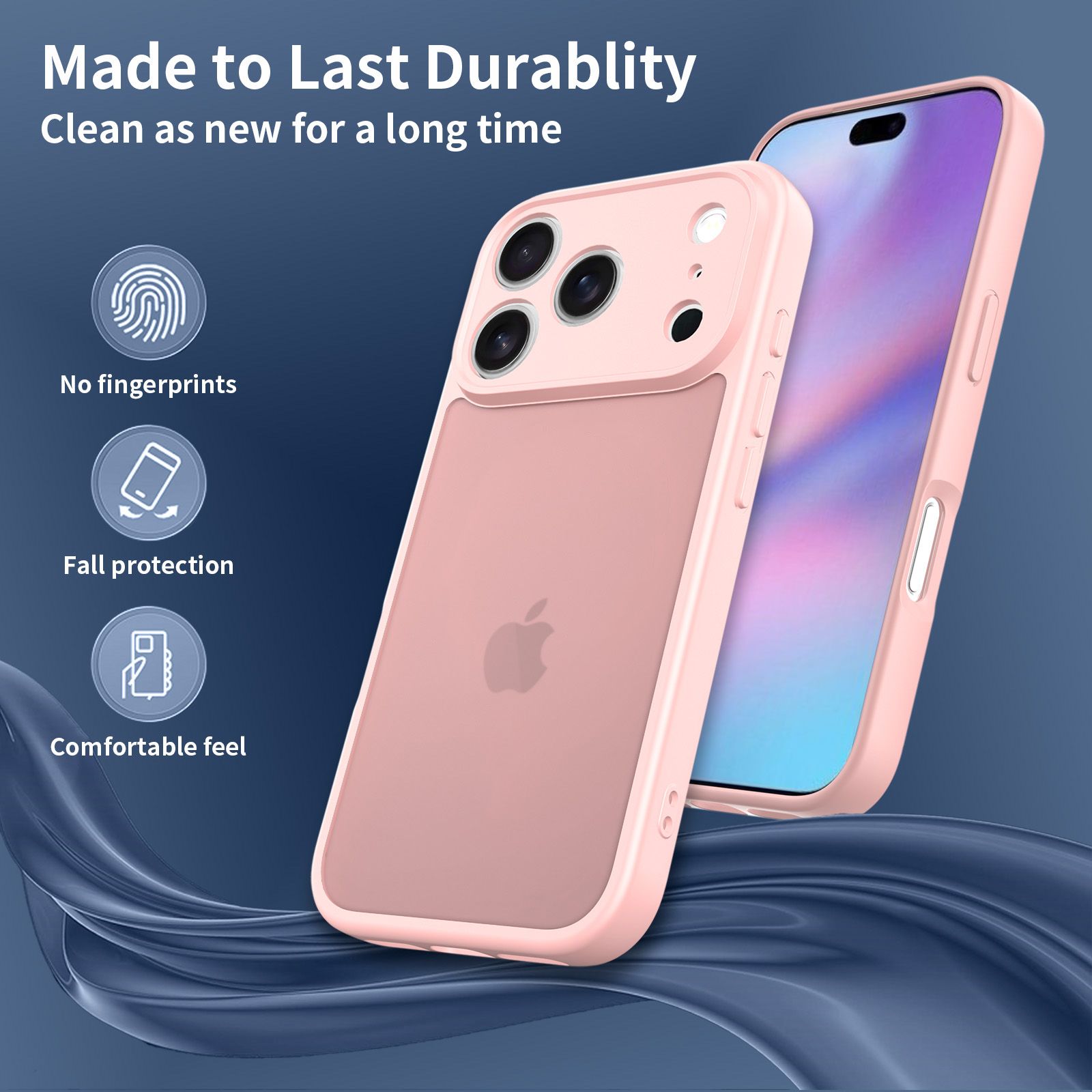 Frost Shield Translucent Matte Frosted Skin Feel Case — 112
