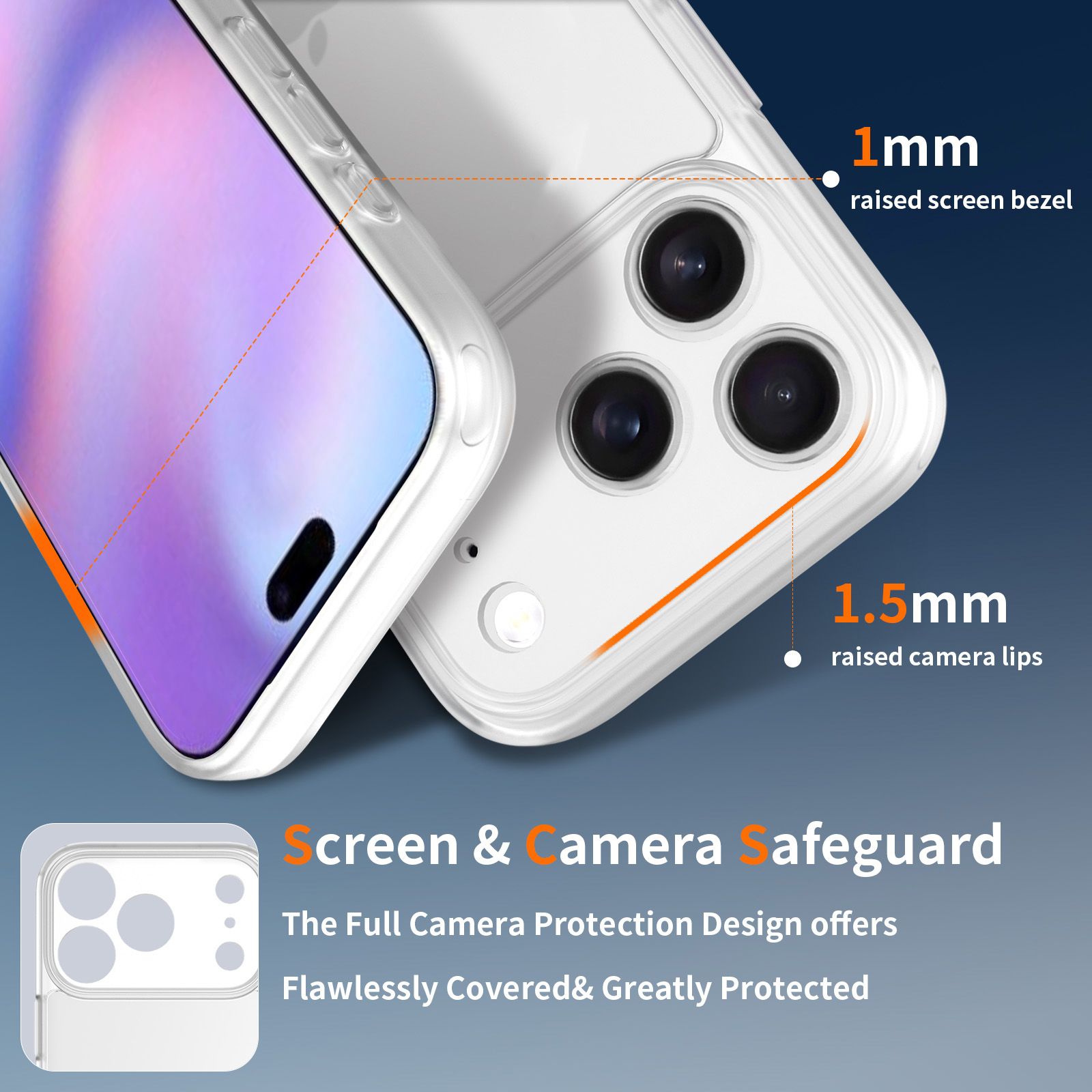 Frost Shield Translucent Matte Frosted Skin Feel Case — 140
