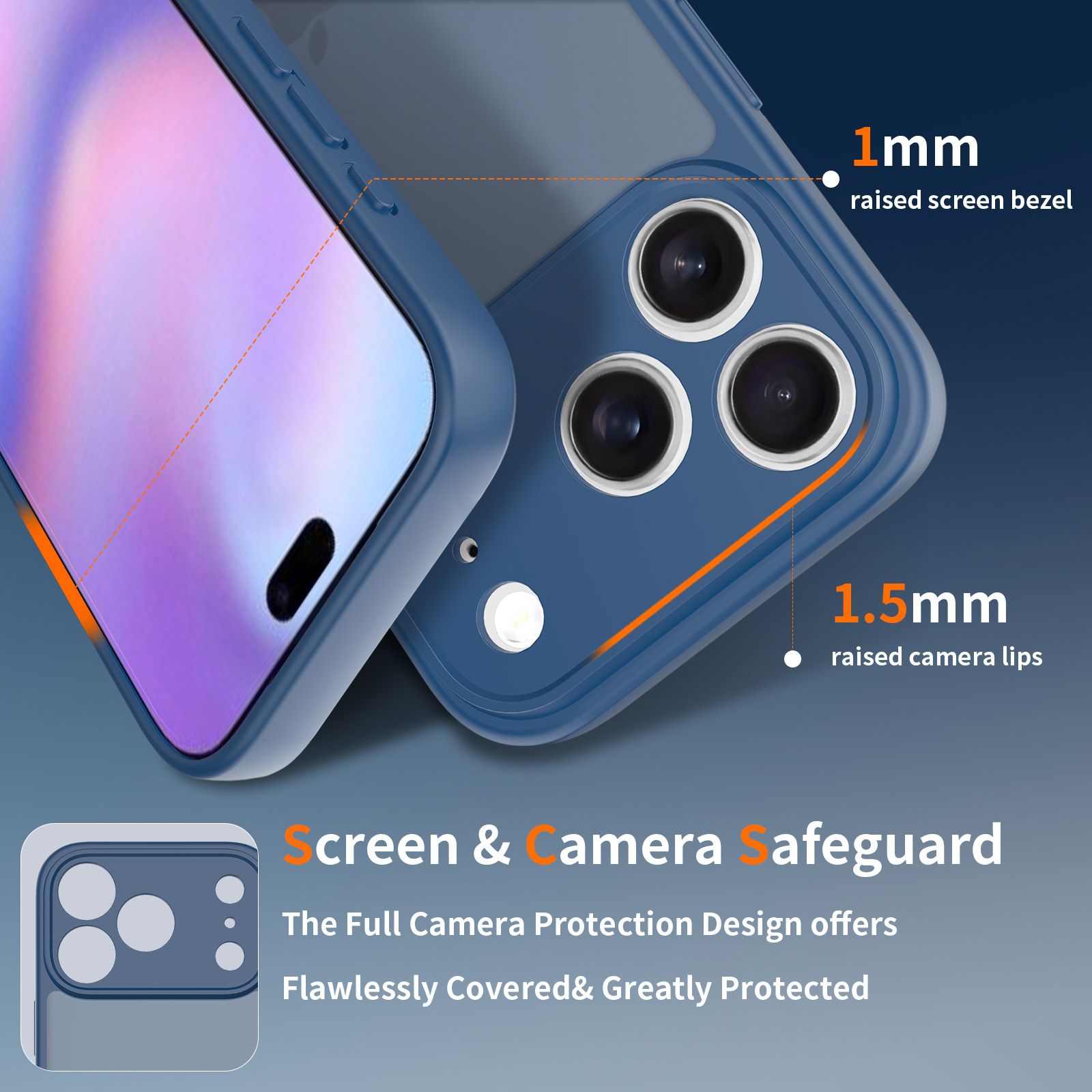 Frost Shield Translucent Matte Frosted Skin Feel Case — 125