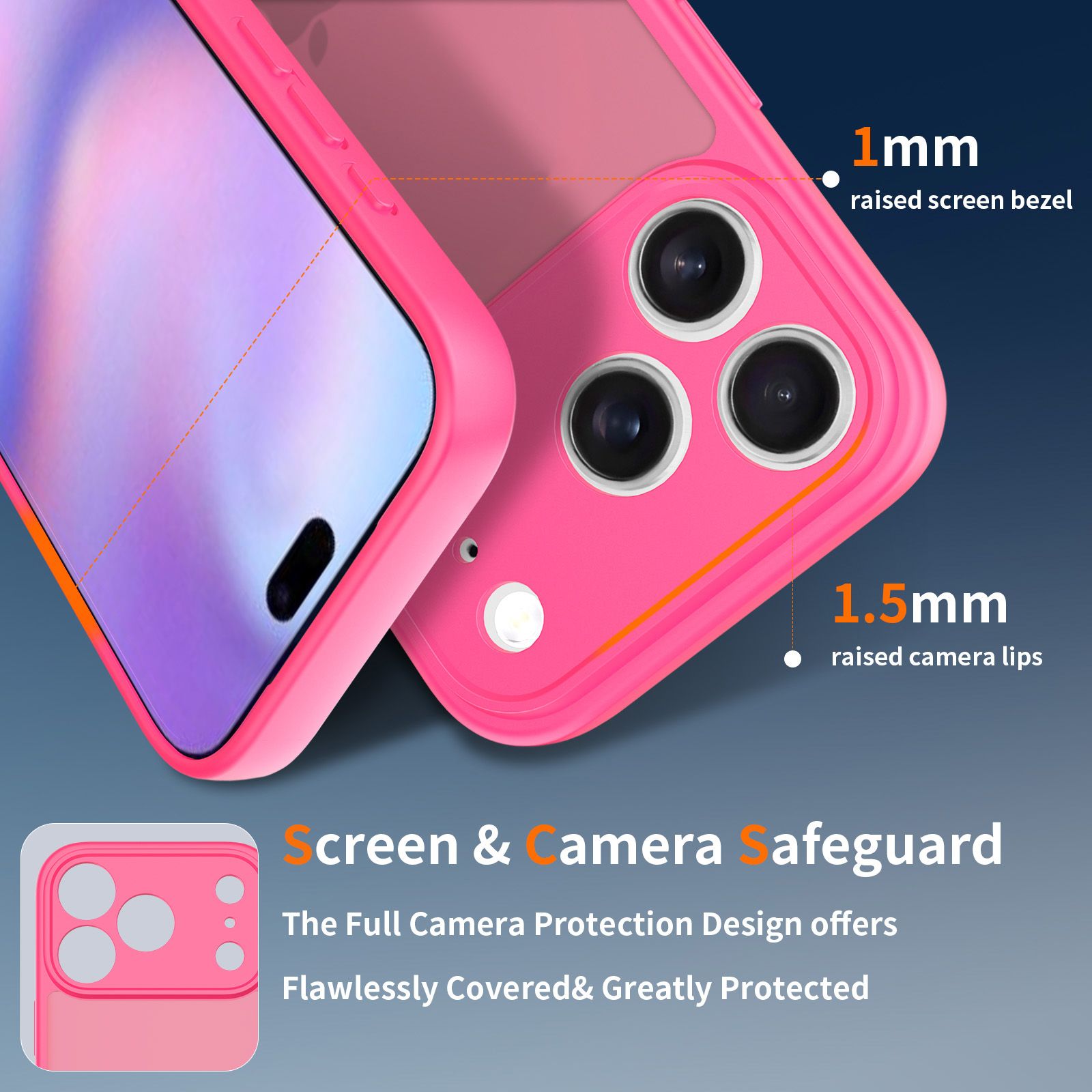 Frost Shield Translucent Matte Frosted Skin Feel Case — 105