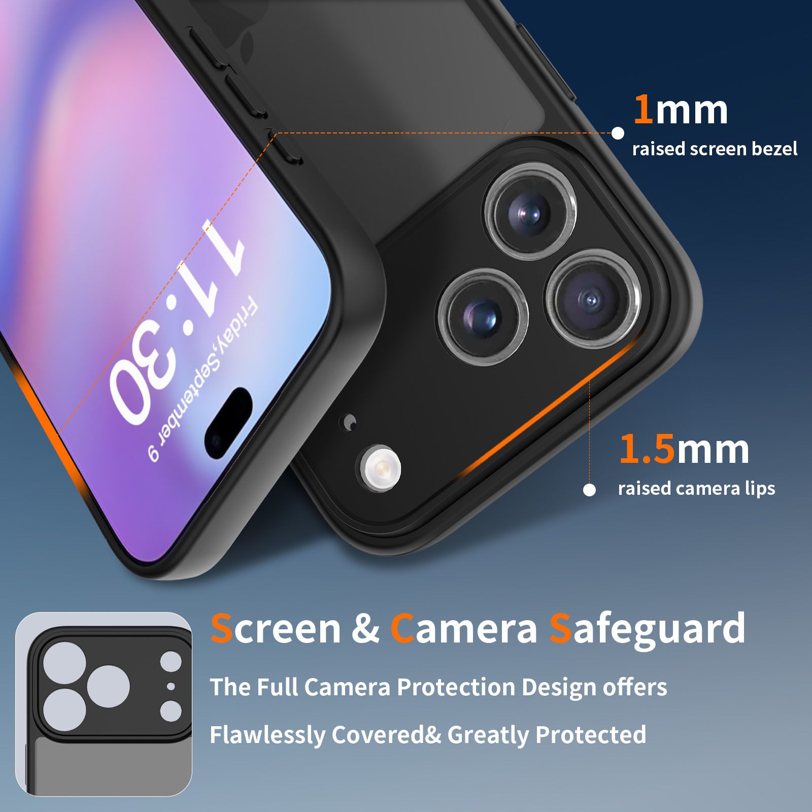 Frost Shield Translucent Matte Frosted Skin Feel Case — 145