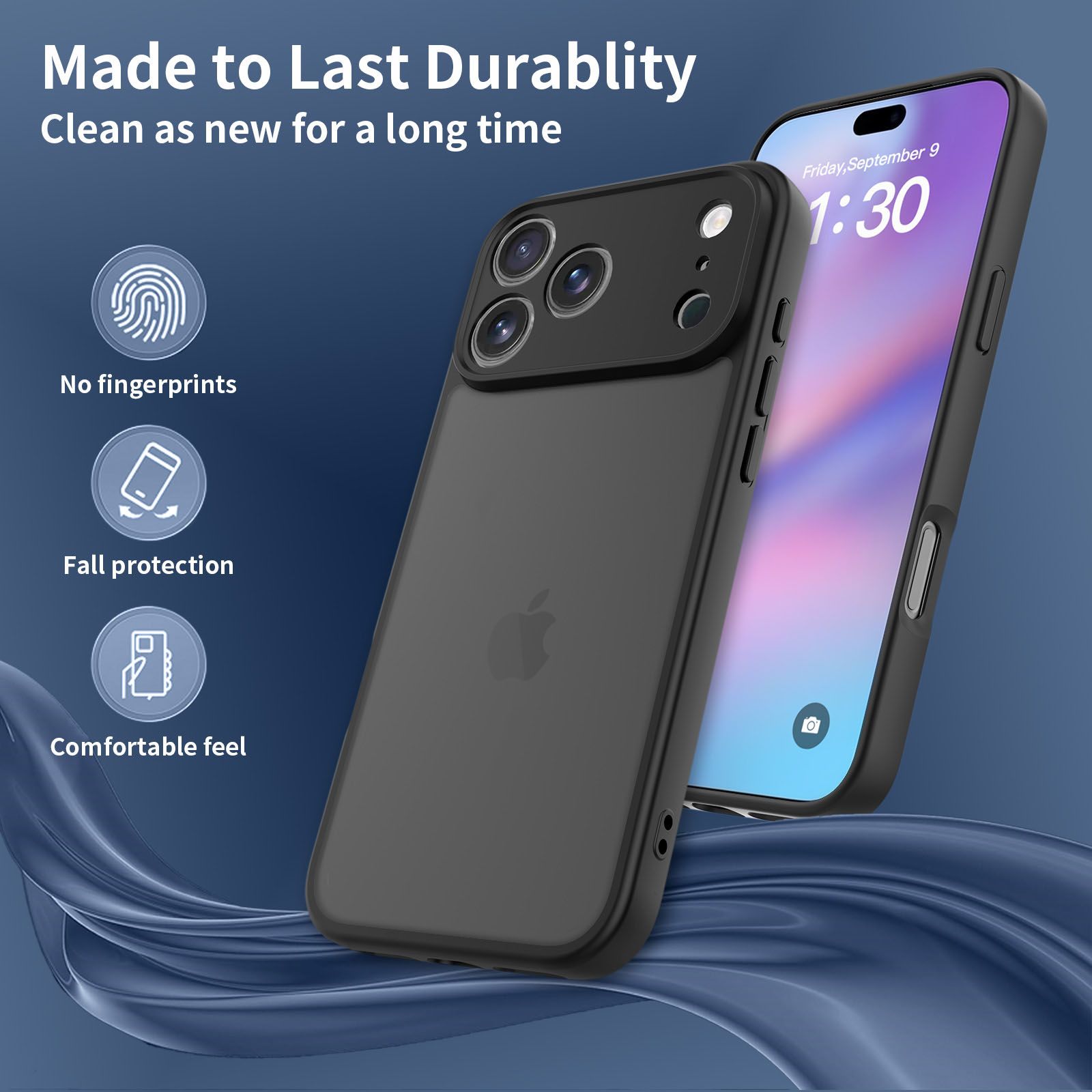 Frost Shield Translucent Matte Frosted Skin Feel Case — 147