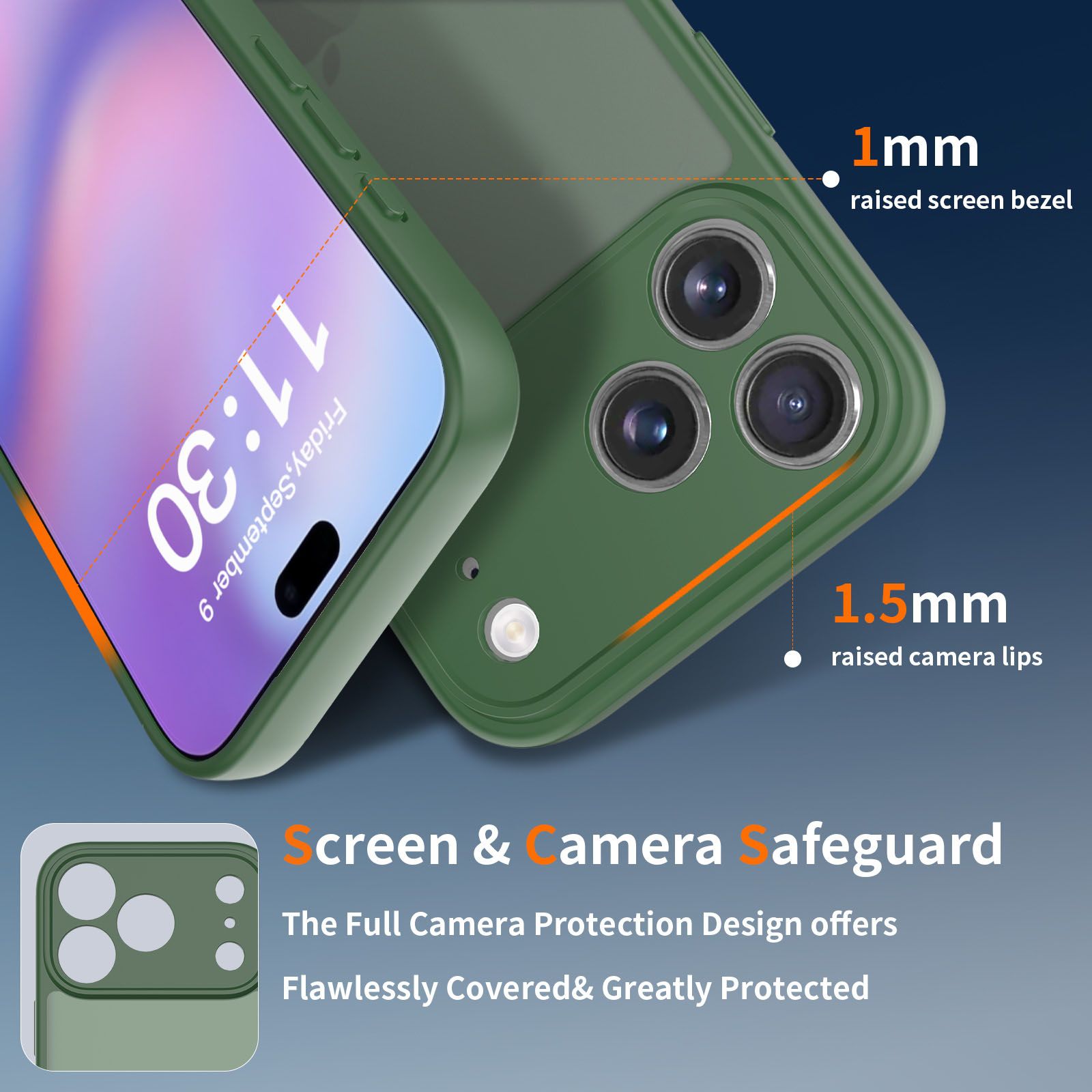 Frost Shield Translucent Matte Frosted Skin Feel Case — 175