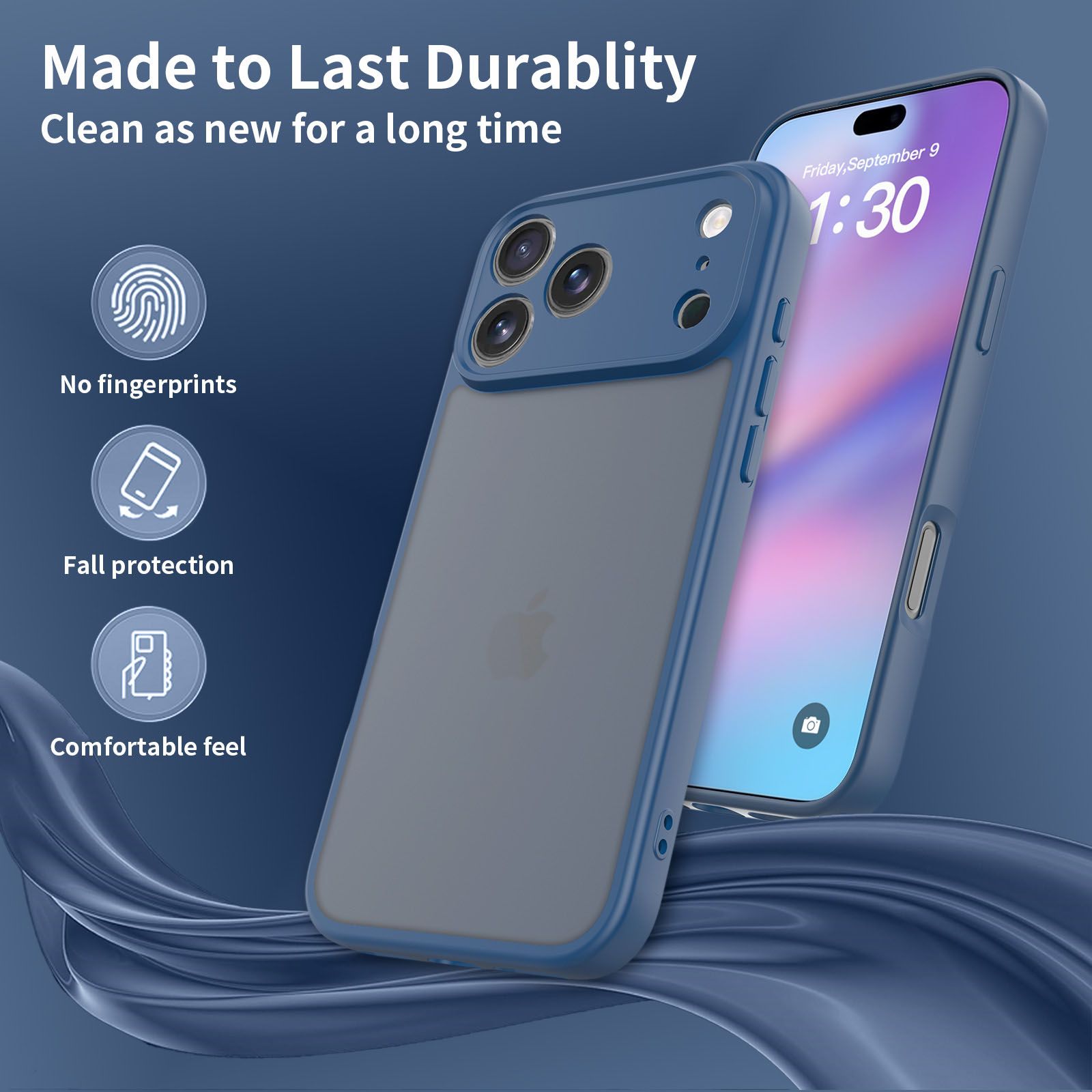 Frost Shield Translucent Matte Frosted Skin Feel Case — 177