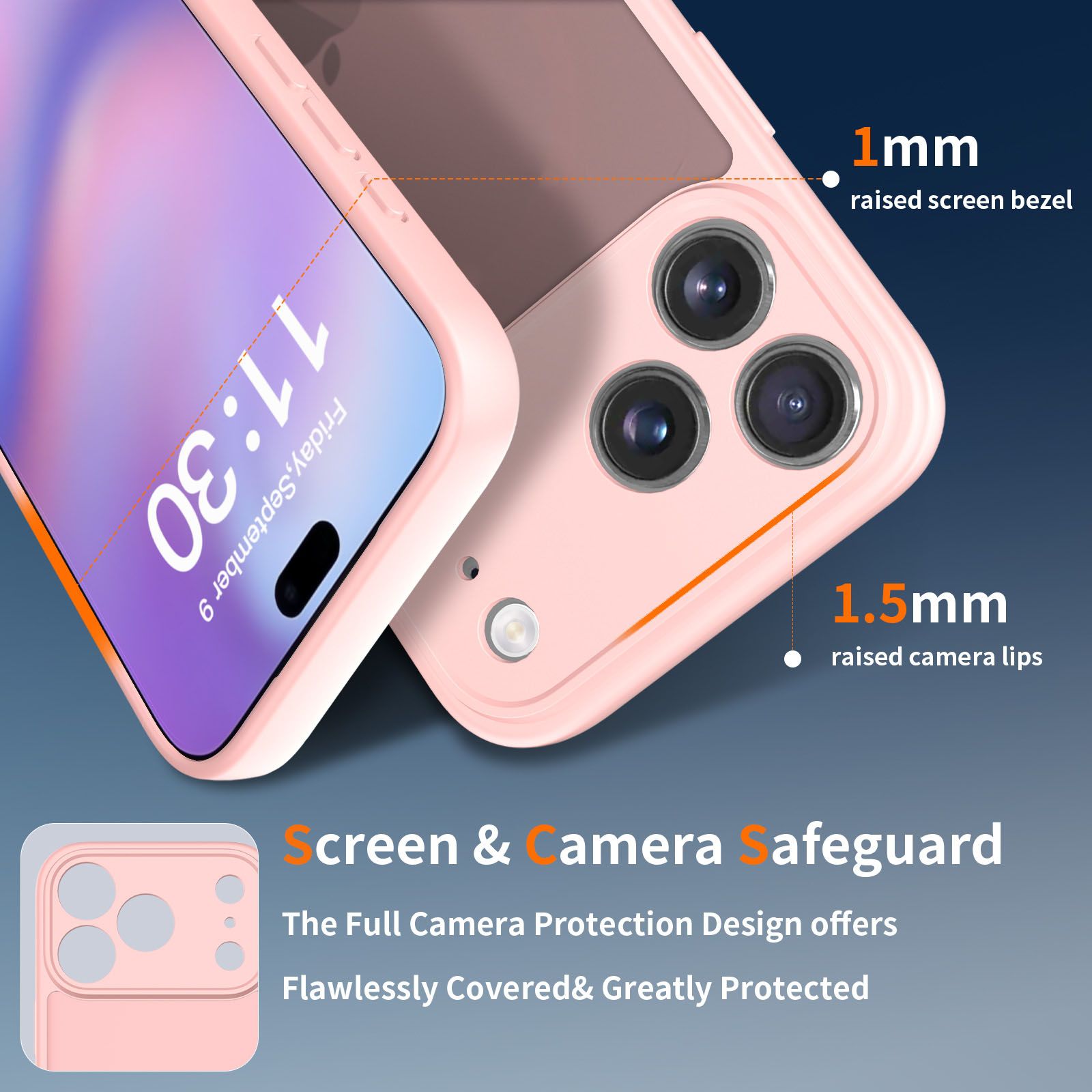 Frost Shield Translucent Matte Frosted Skin Feel Case — 155