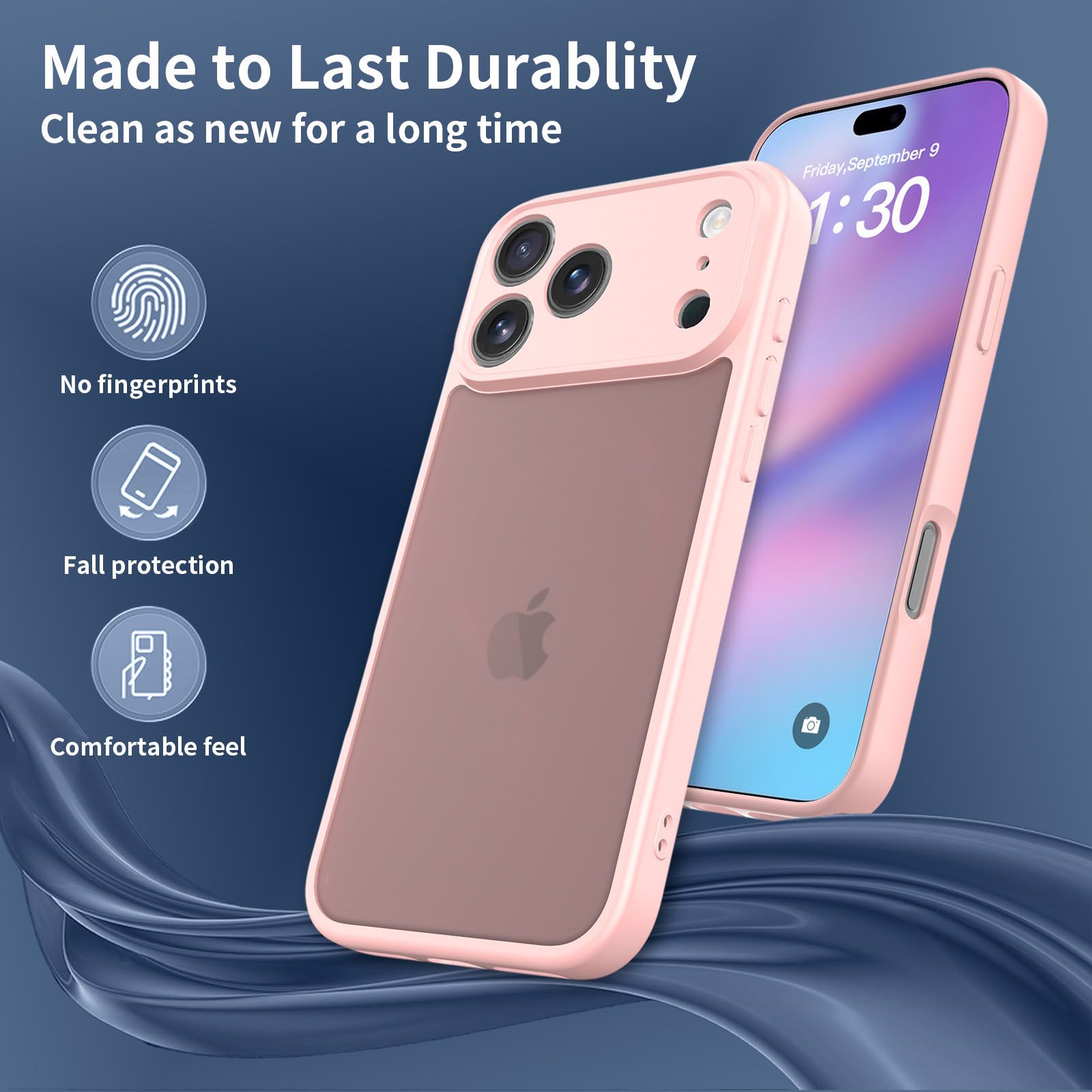 Frost Shield Translucent Matte Frosted Skin Feel Case — 157