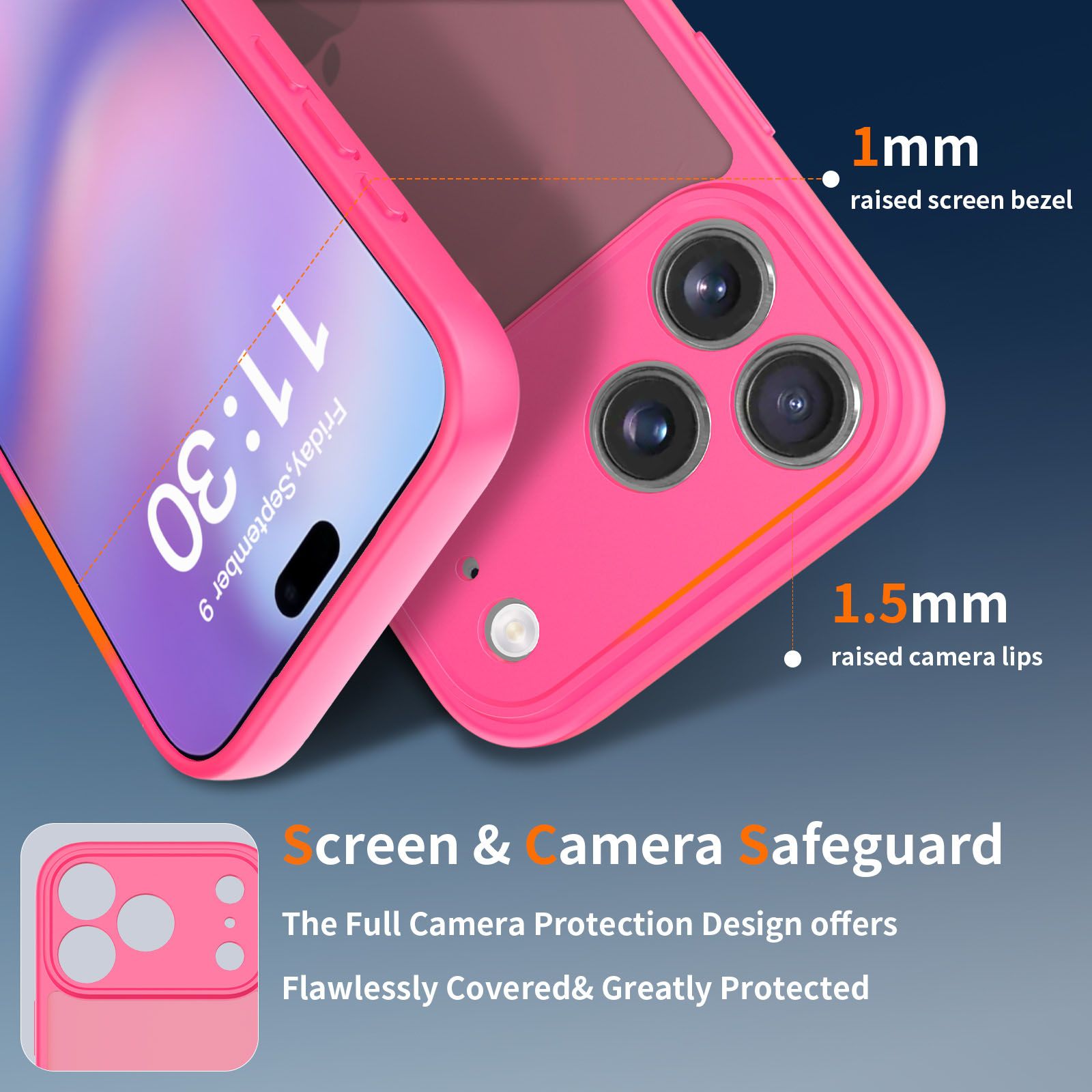 Frost Shield Translucent Matte Frosted Skin Feel Case — 160