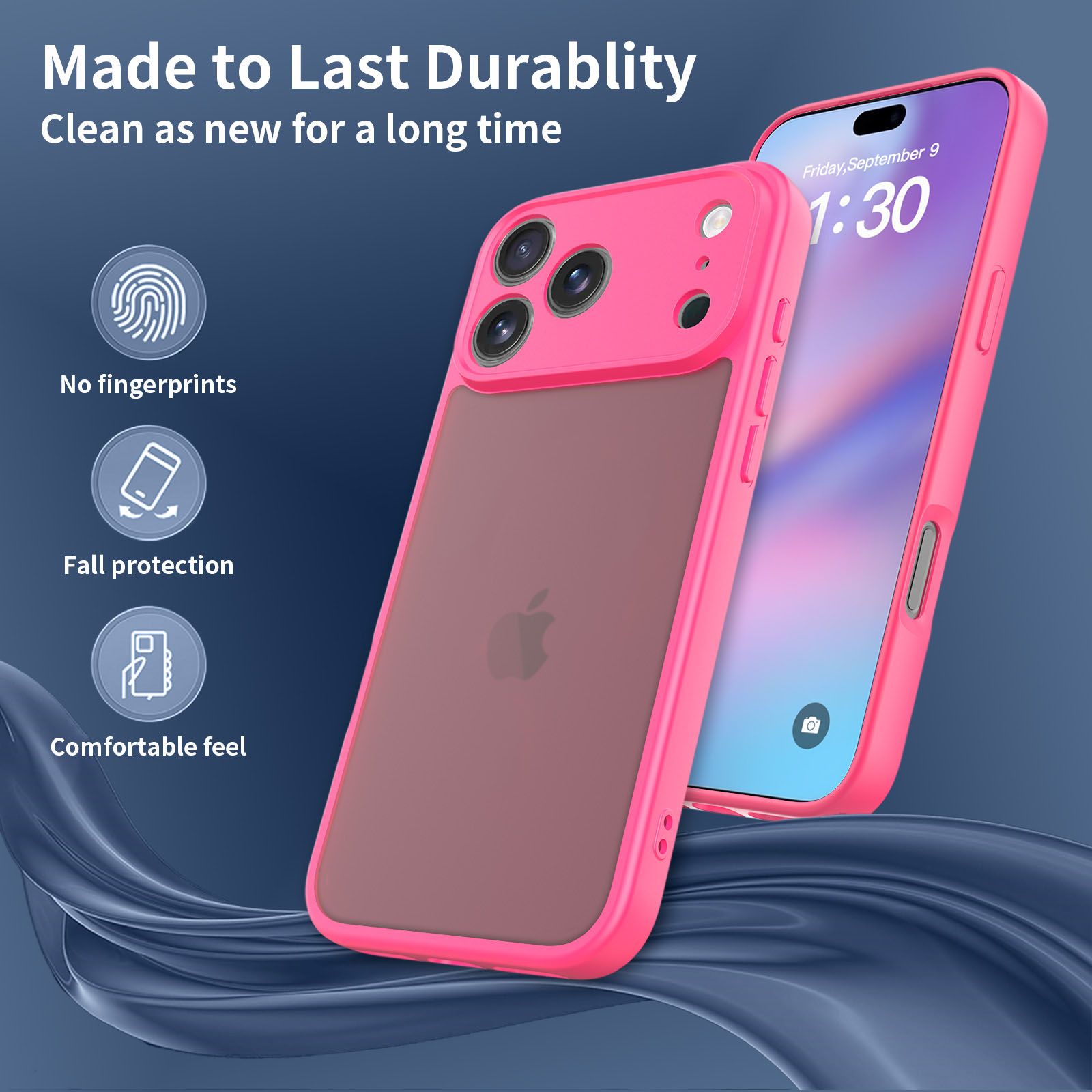 Frost Shield Translucent Matte Frosted Skin Feel Case — 162