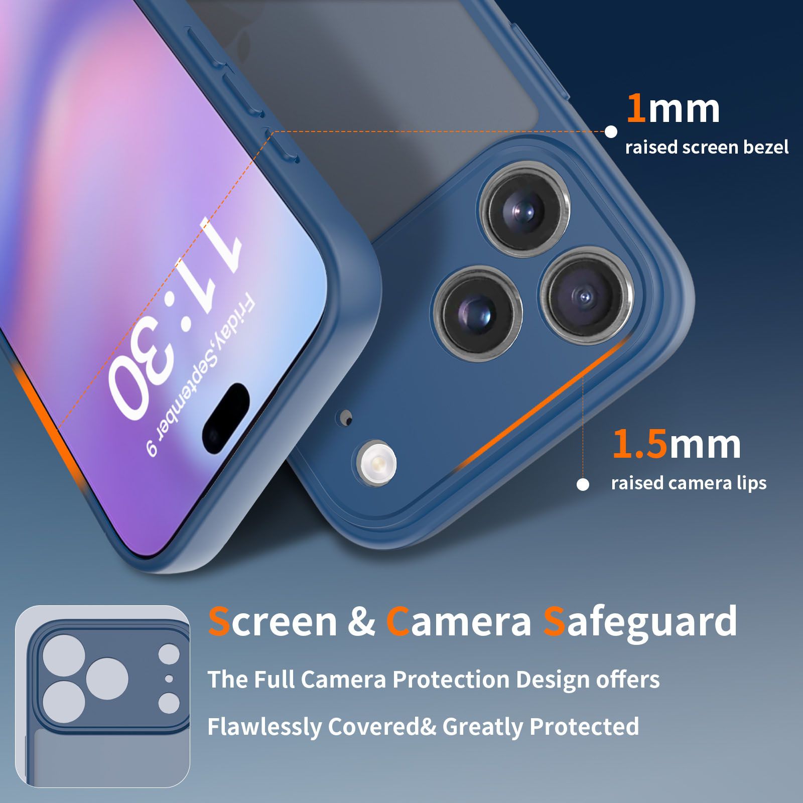 Frost Shield Translucent Matte Frosted Skin Feel Case — 170