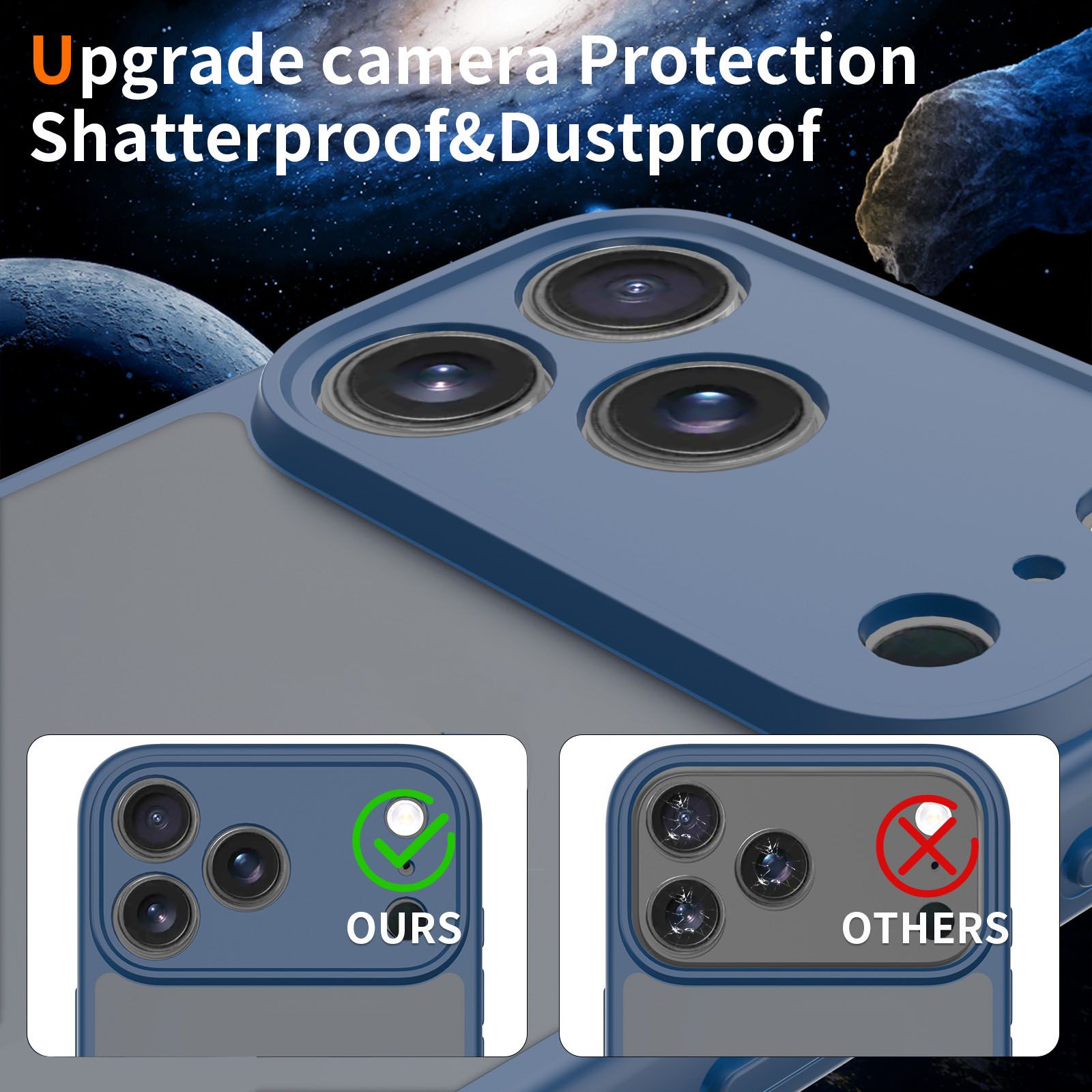 Frost Shield Translucent Matte Frosted Skin Feel Case — 173