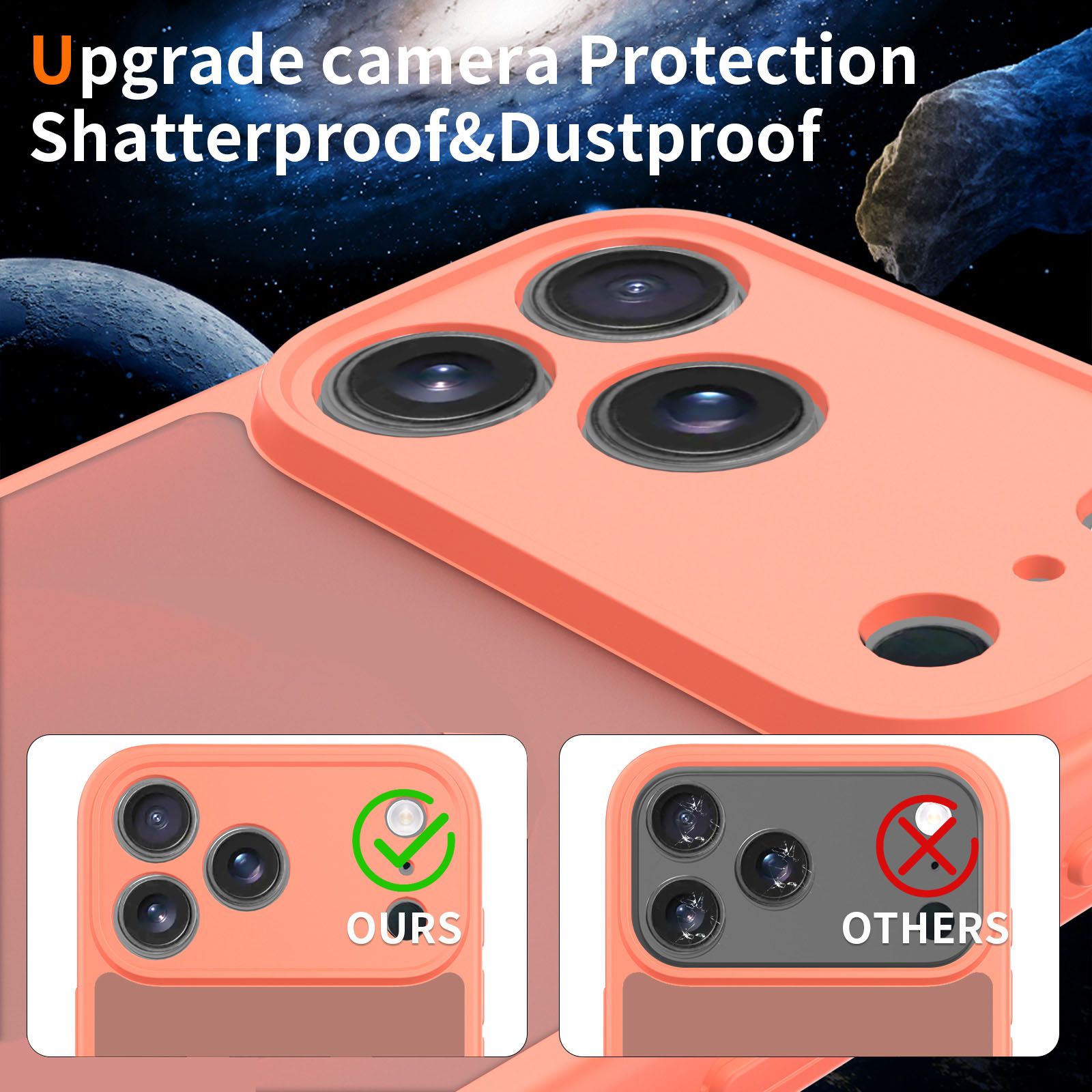 Frost Shield Translucent Matte Frosted Skin Feel Case — 183