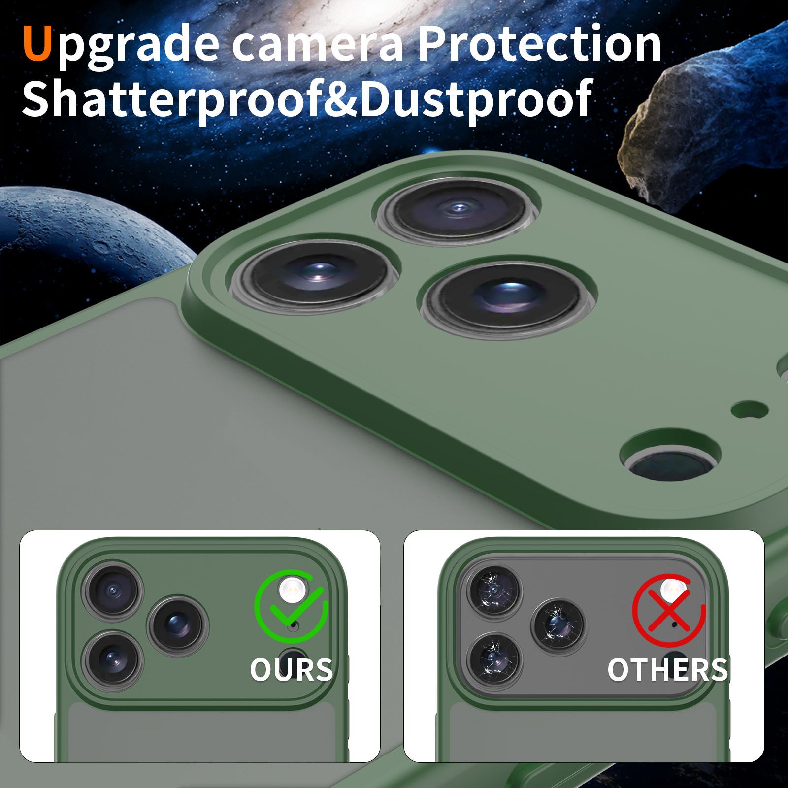 Frost Shield Translucent Matte Frosted Skin Feel Case — 168