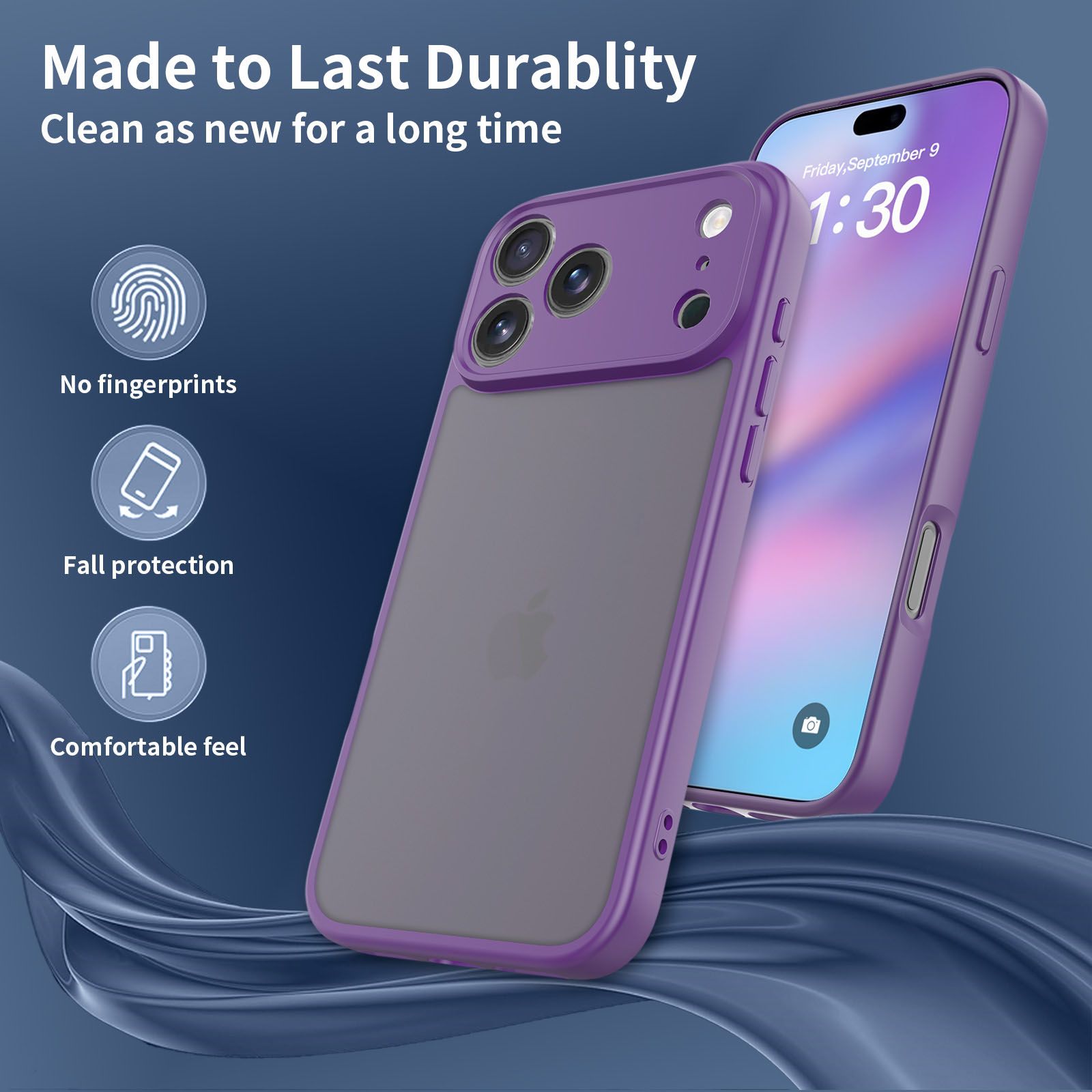 Frost Shield Translucent Matte Frosted Skin Feel Case — 167