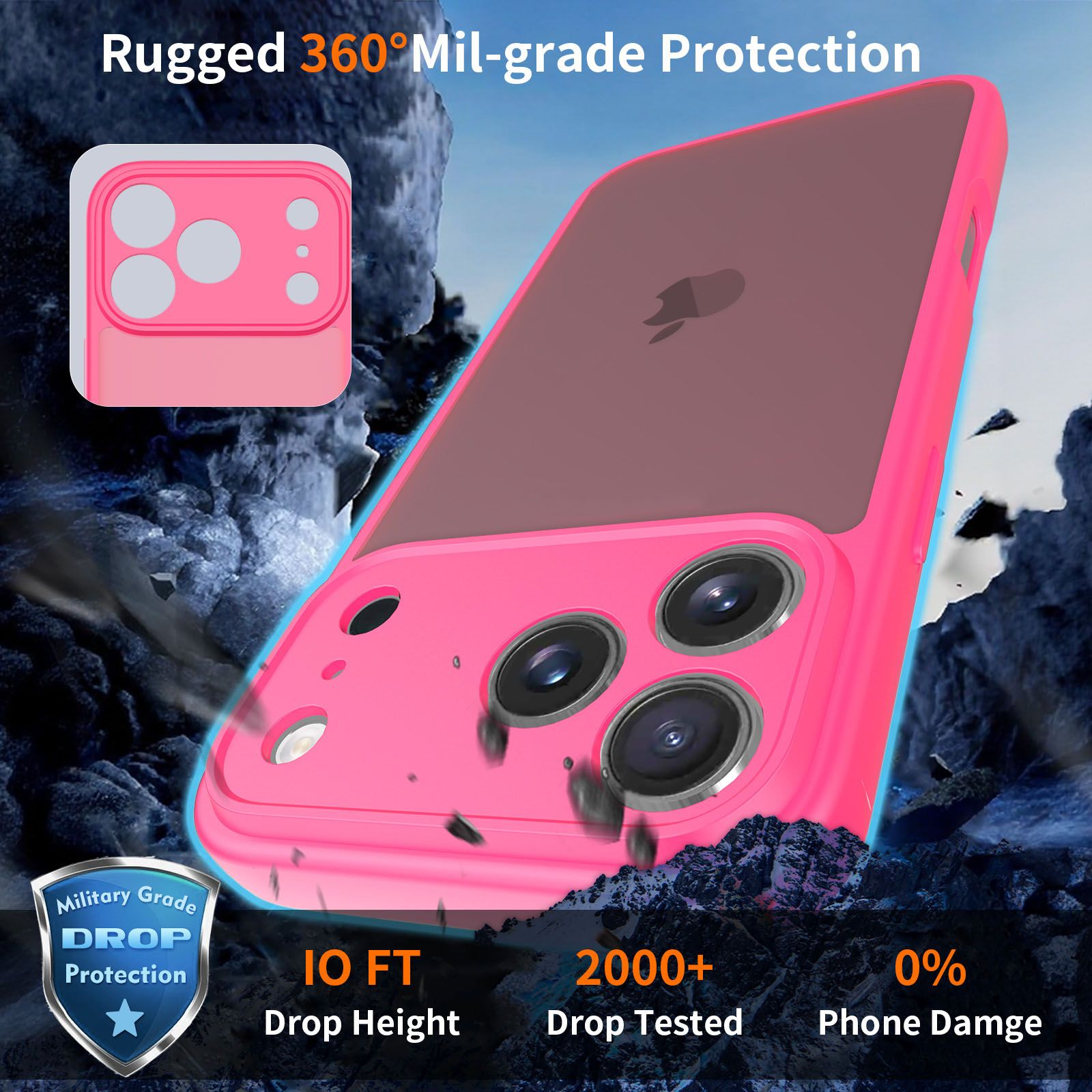 Frost Shield Translucent Matte Frosted Skin Feel Case — 151