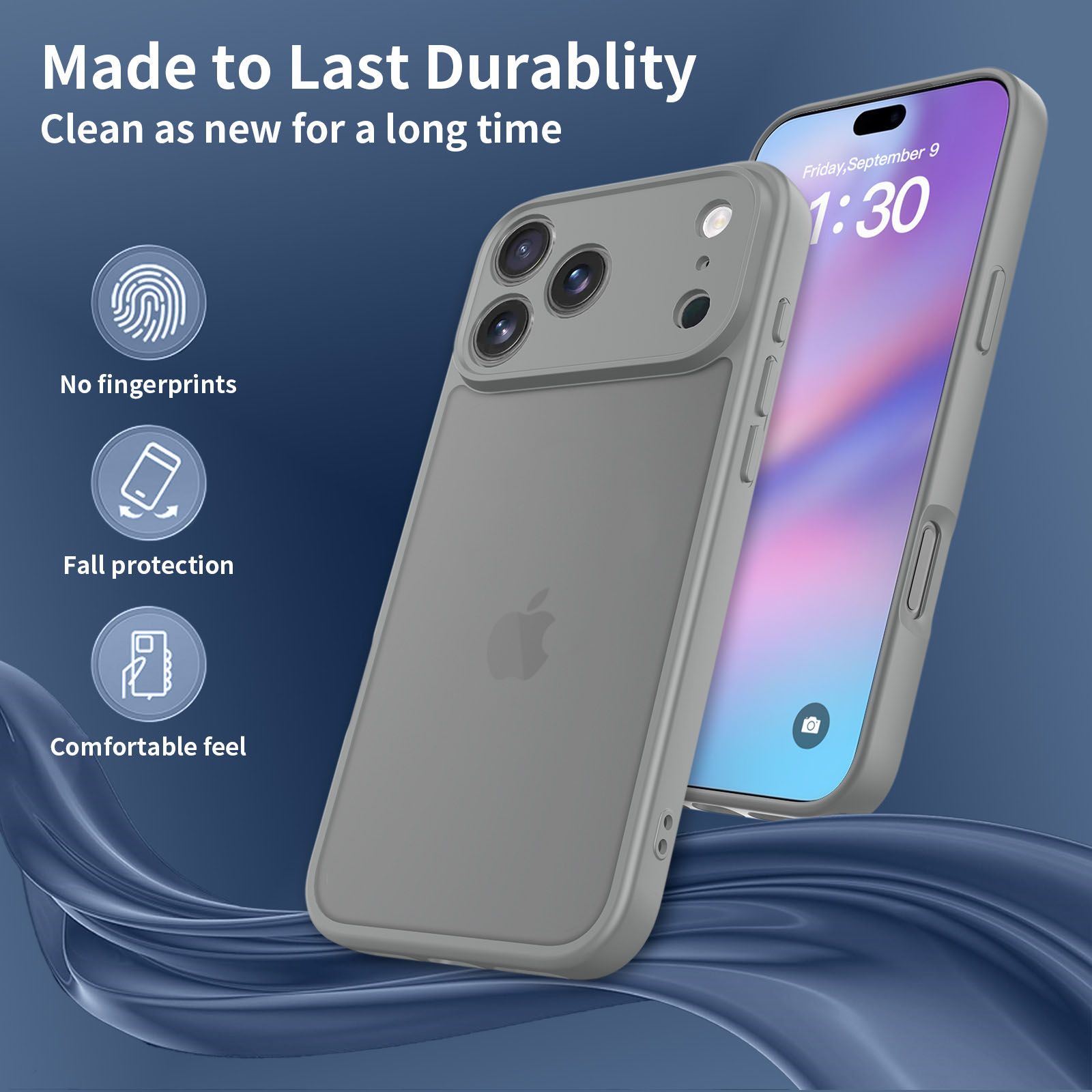 Frost Shield Translucent Matte Frosted Skin Feel Case — 152
