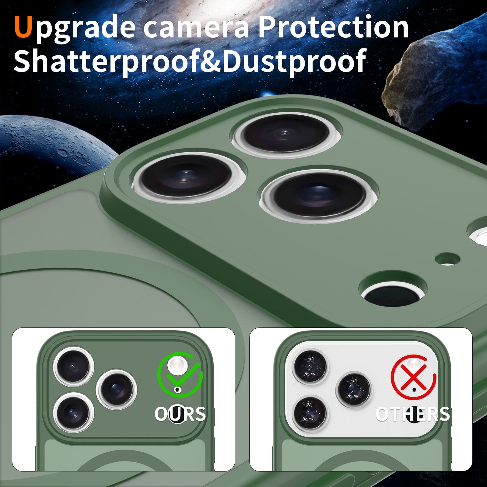 Frost Shield Translucent Matte Frosted Skin Feel Magsafe Case — 60