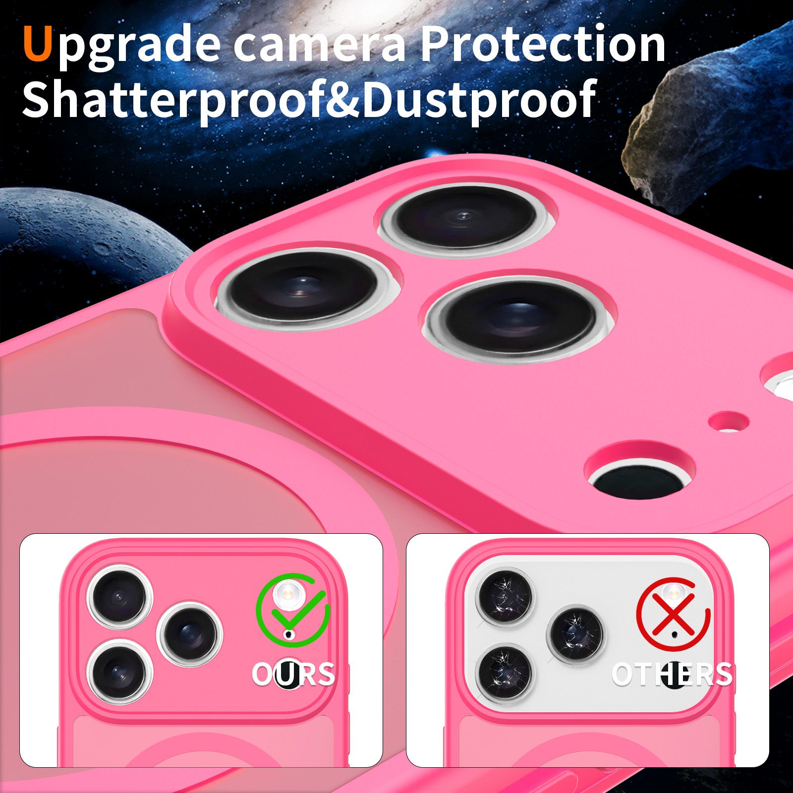 Frost Shield Translucent Matte Frosted Skin Feel Magsafe Case — 42