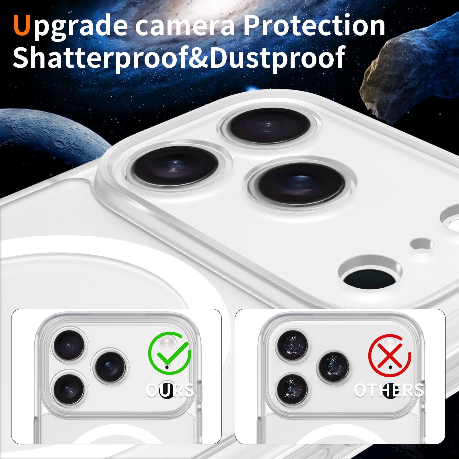 Frost Shield Translucent Matte Frosted Skin Feel Magsafe Case — 72