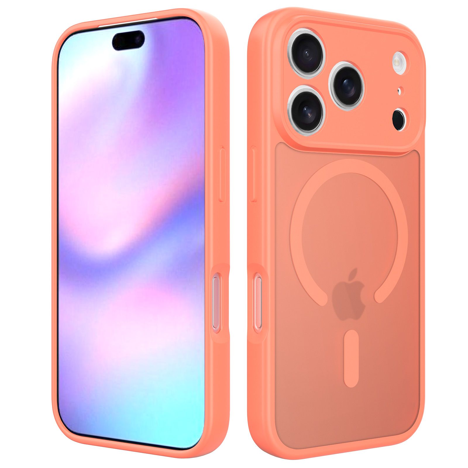 Frost Shield Translucent Matte Frosted Skin Feel Magsafe Case — 61