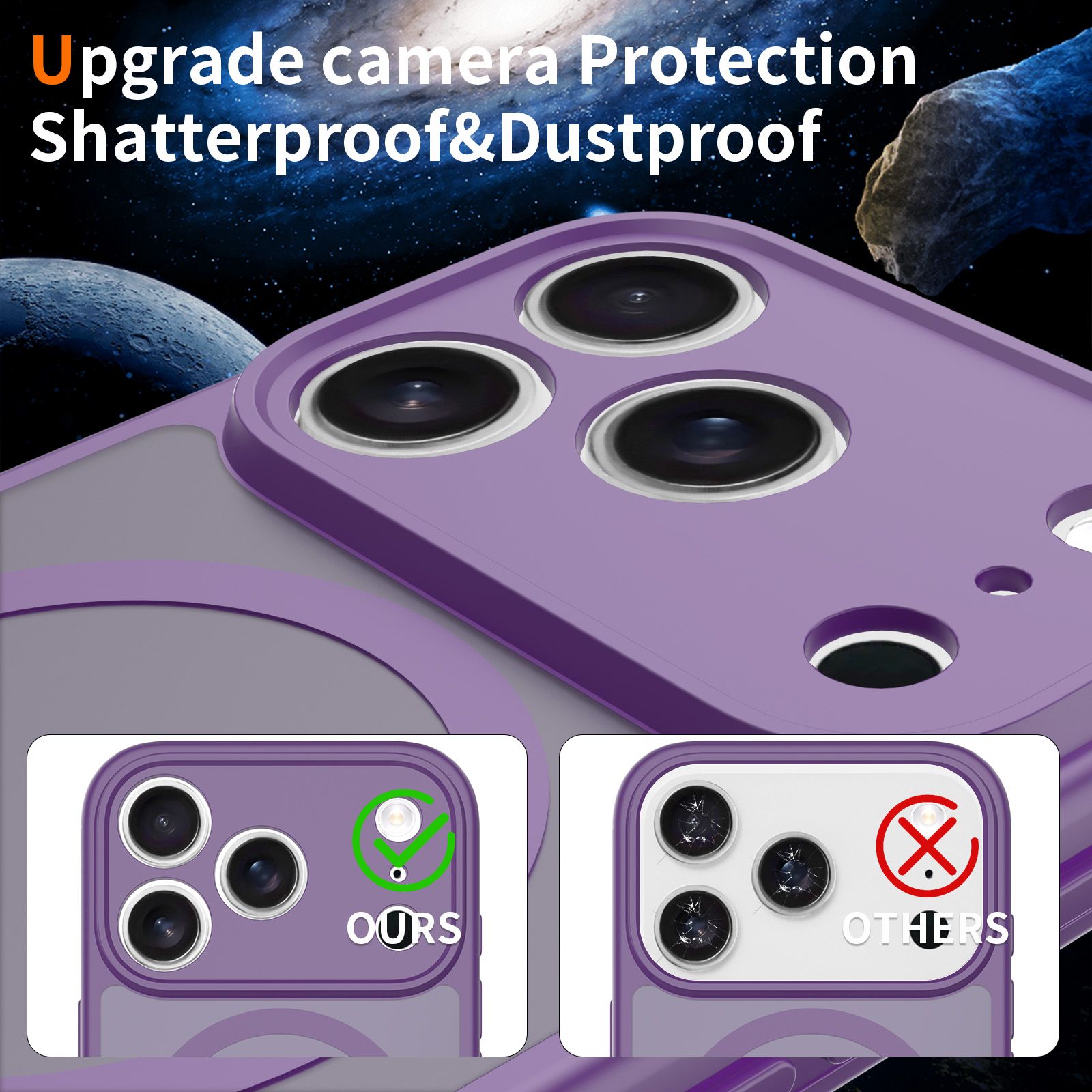Frost Shield Translucent Matte Frosted Skin Feel Magsafe Case — 48