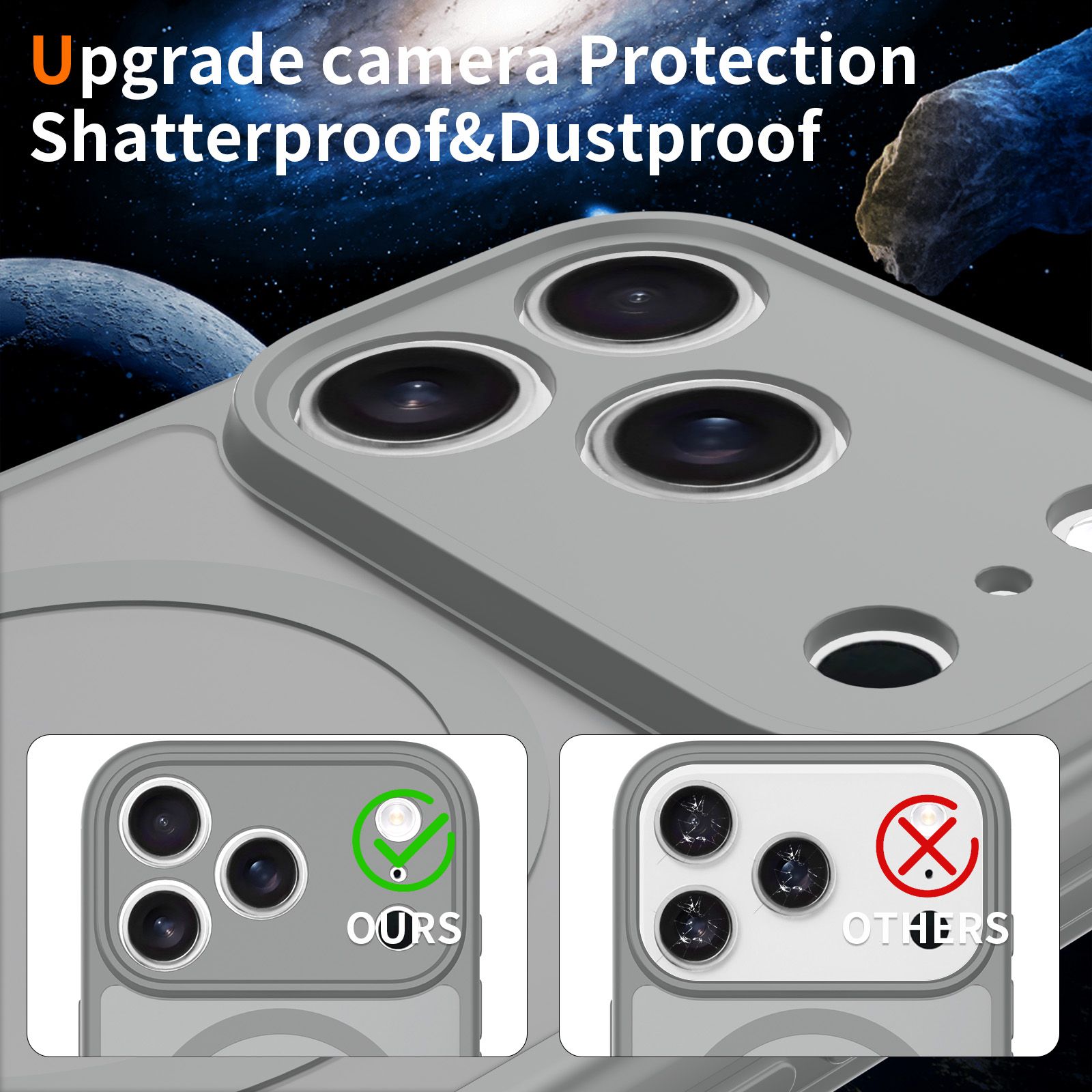 Frost Shield Translucent Matte Frosted Skin Feel Magsafe Case — 30