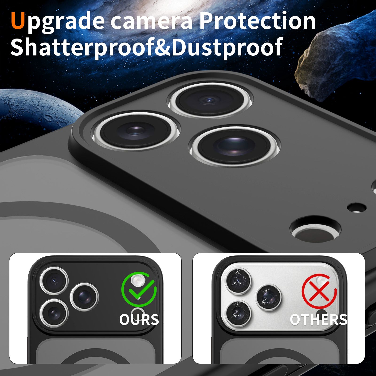 Frost Shield Translucent Matte Frosted Skin Feel Magsafe Case — 134