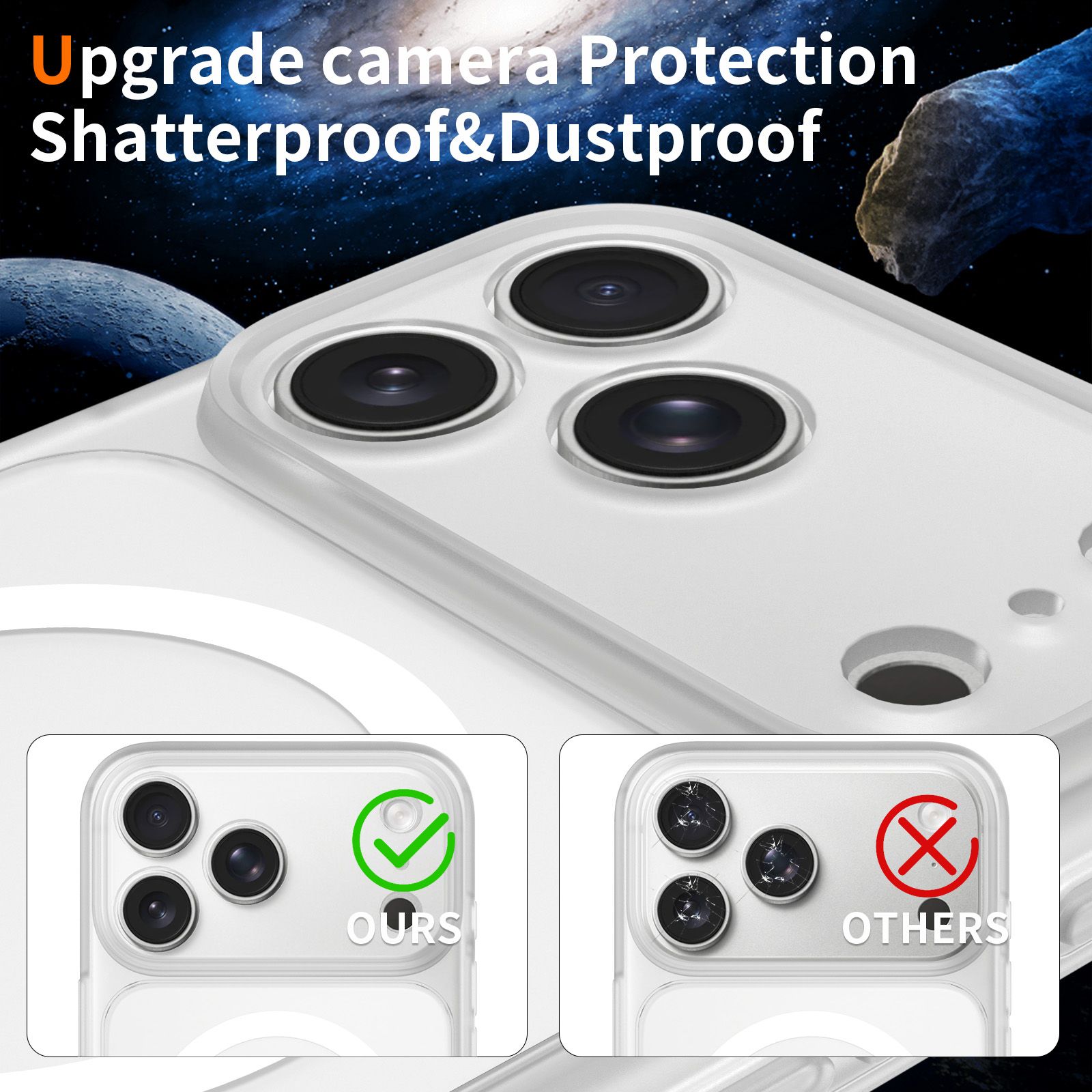 Frost Shield Translucent Matte Frosted Skin Feel Magsafe Case — 182