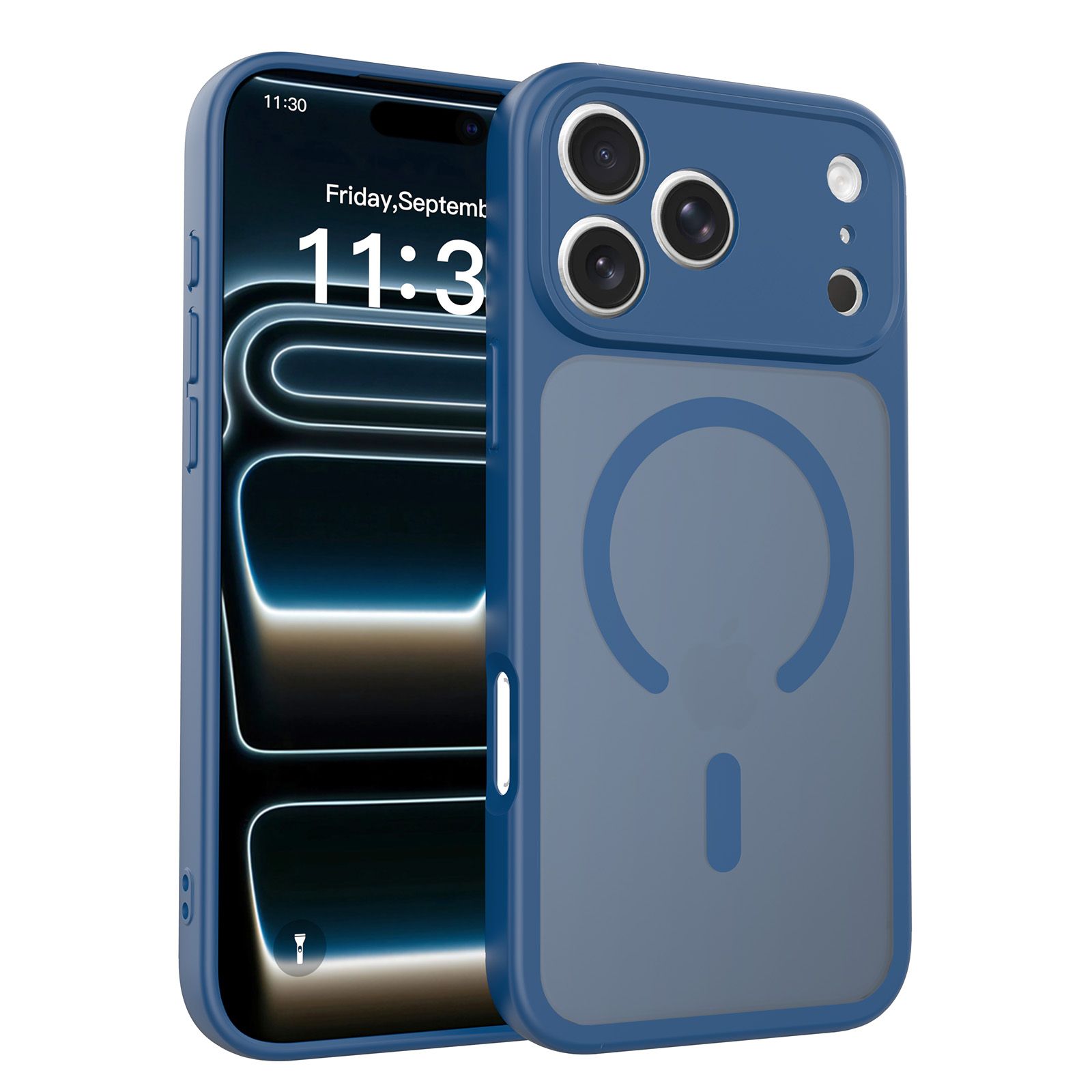 Frost Shield Translucent Matte Frosted Skin Feel Magsafe Case — 159