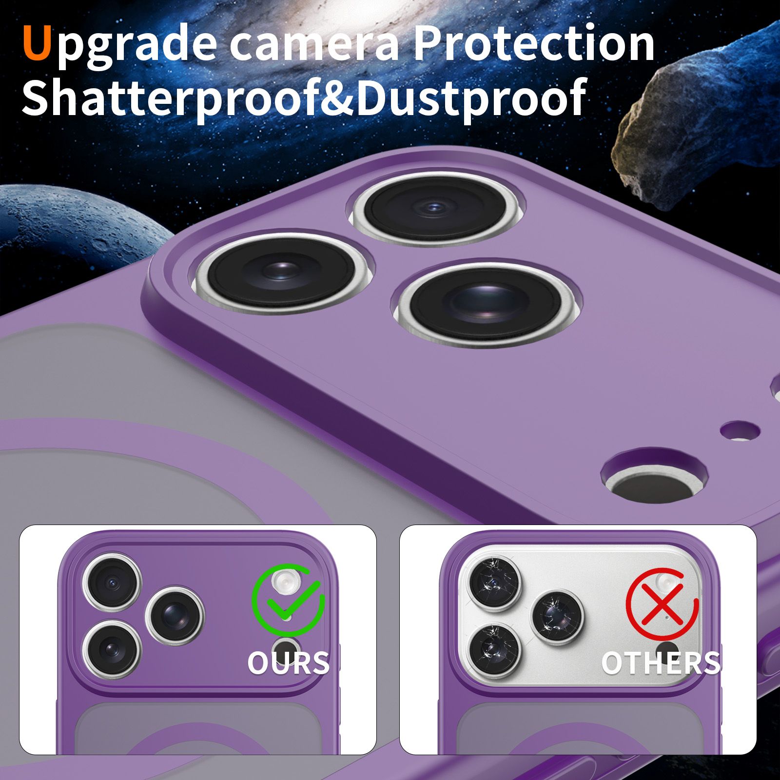 Frost Shield Translucent Matte Frosted Skin Feel Magsafe Case — 158