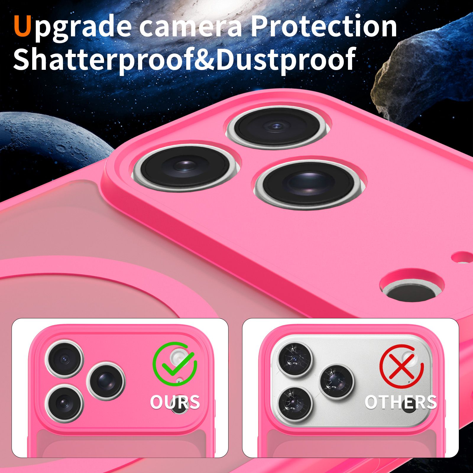 Frost Shield Translucent Matte Frosted Skin Feel Magsafe Case — 98