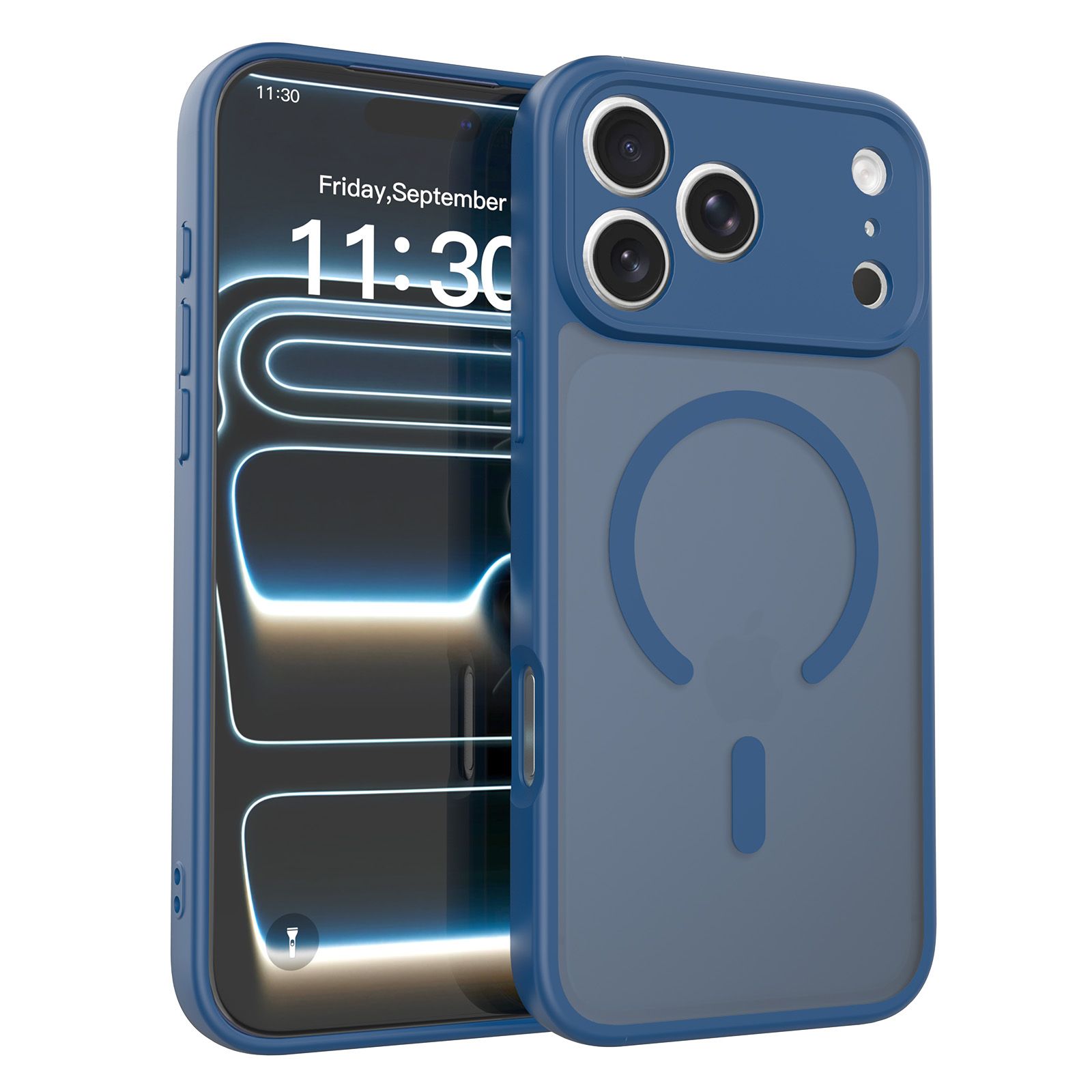 Frost Shield Translucent Matte Frosted Skin Feel Magsafe Case — 105