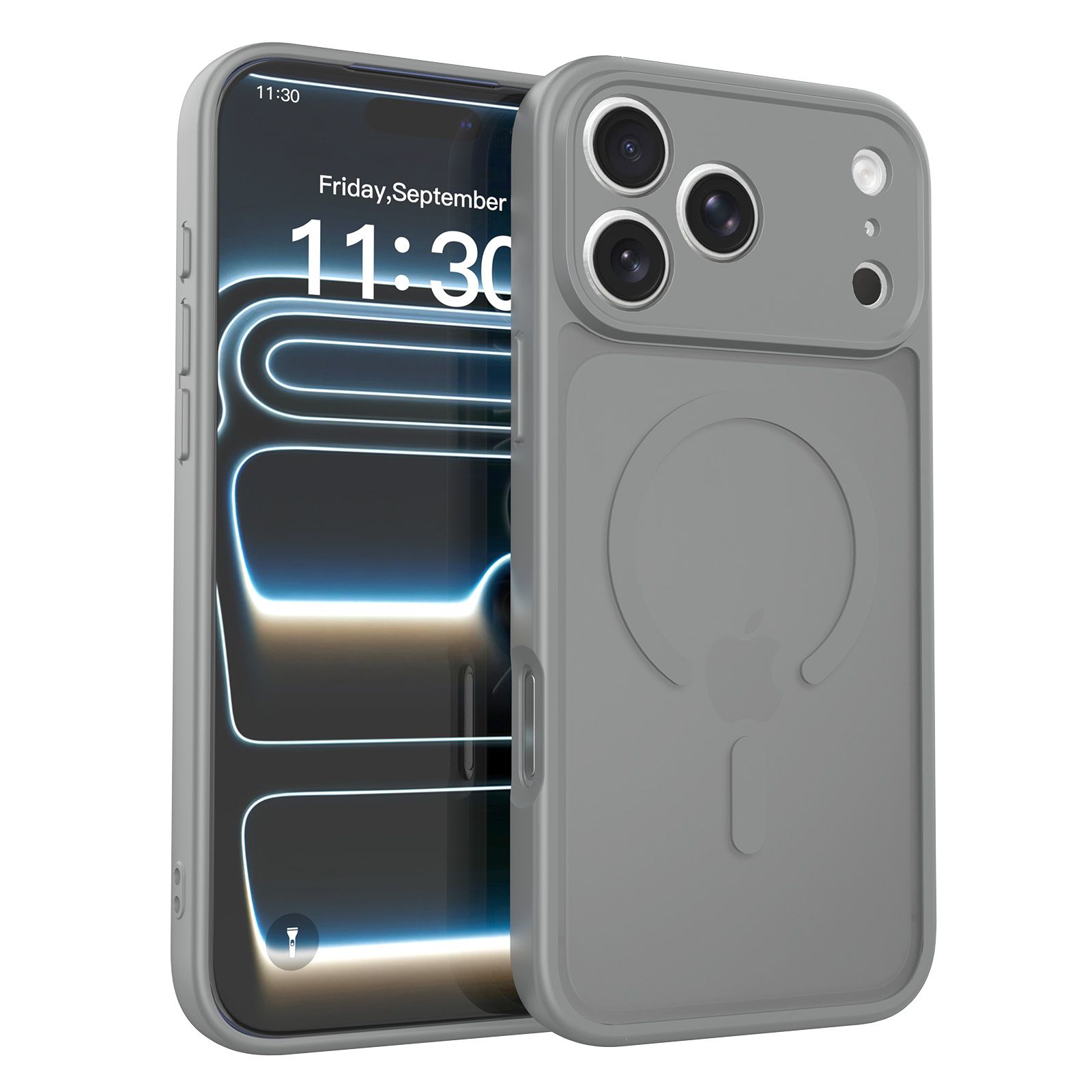 Frost Shield Translucent Matte Frosted Skin Feel Magsafe Case — 81