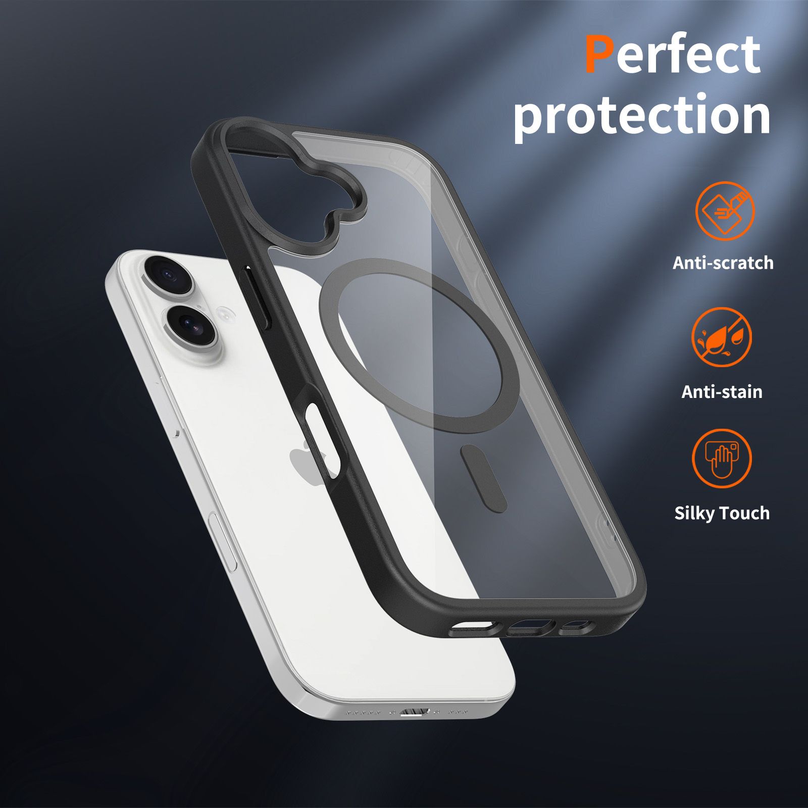 Prism Clear Magnetic Case — 50