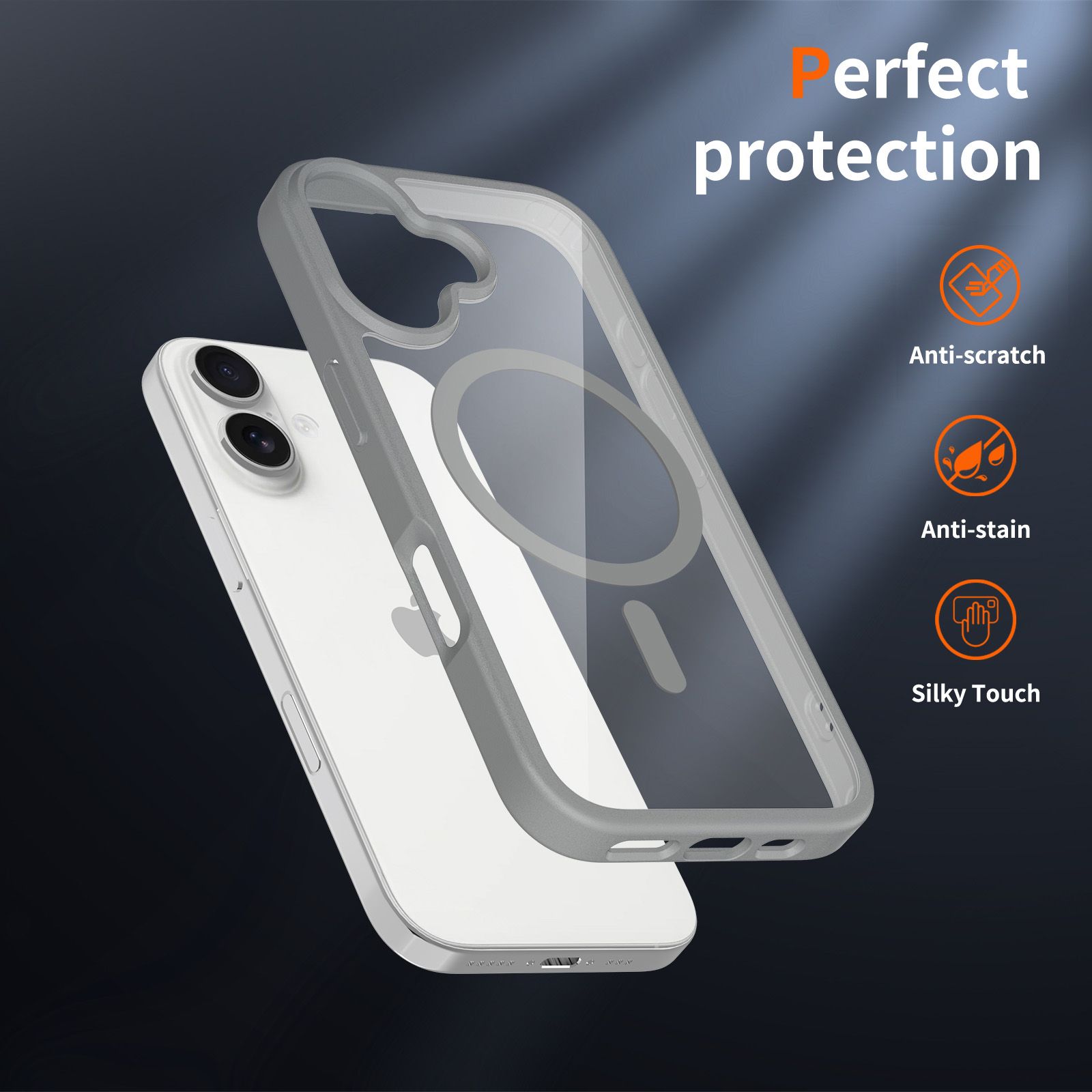 Prism Clear Magnetic Case — 35