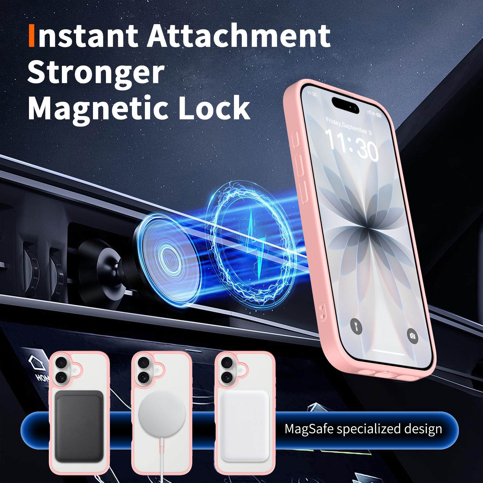 Prism Clear Magnetic Case — 13