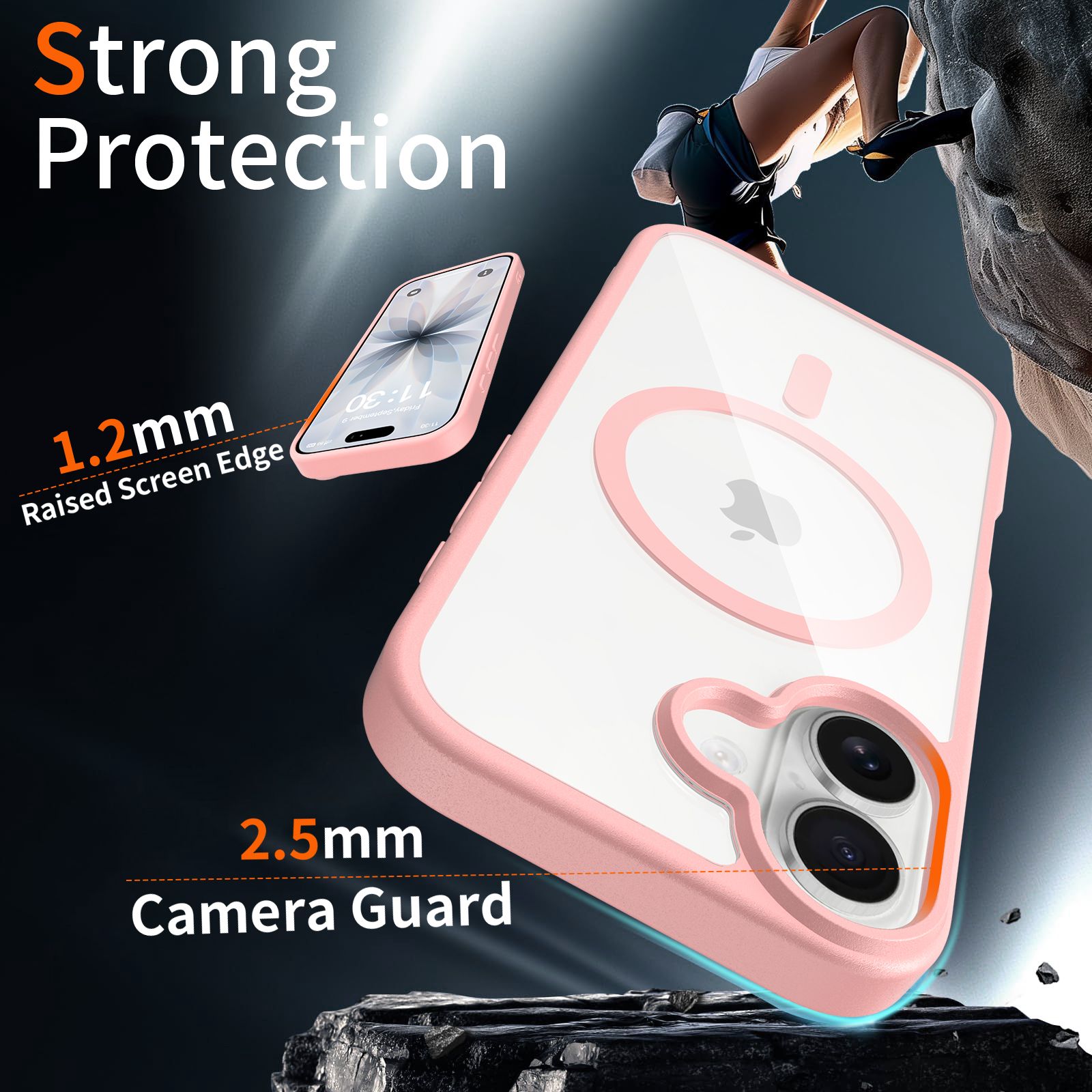 Prism Clear Magnetic Case — 16