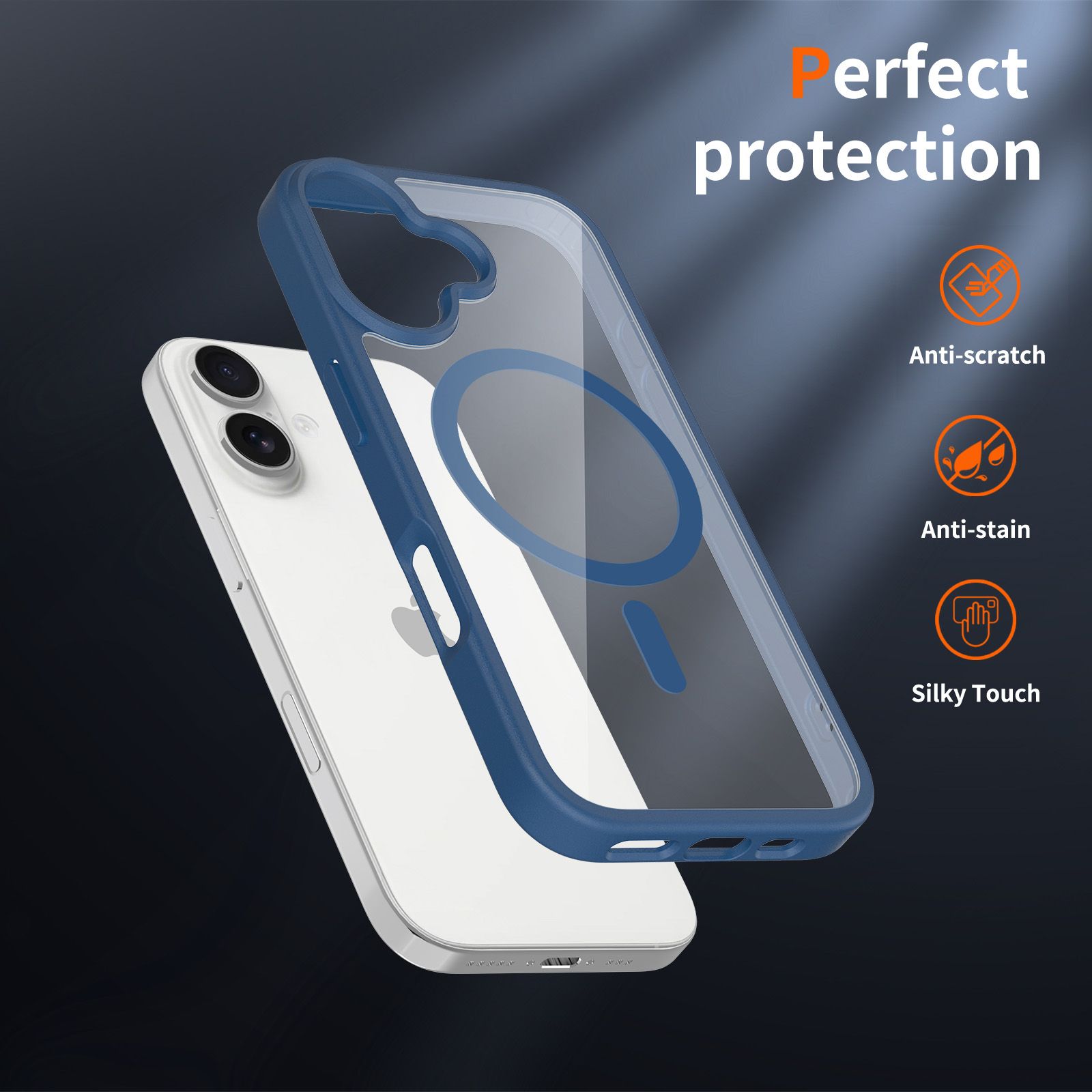 Prism Clear Magnetic Case — 44
