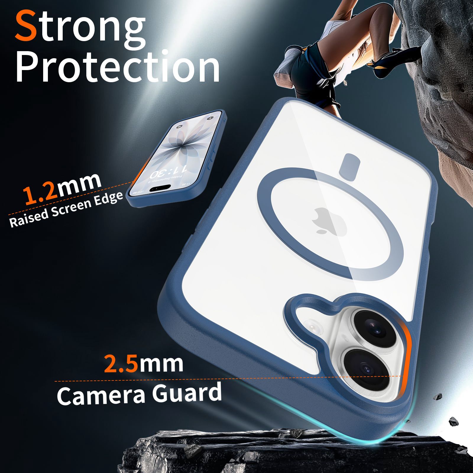Prism Clear Magnetic Case — 46