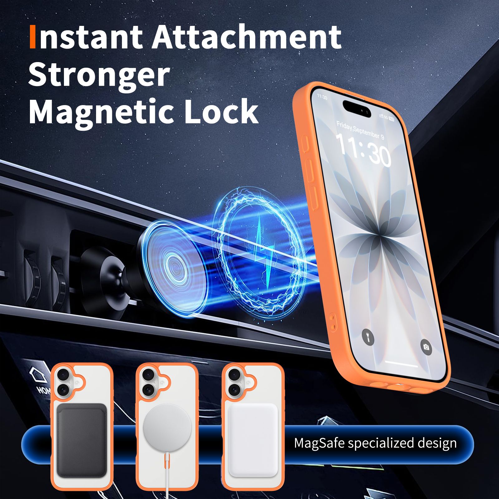 Prism Clear Magnetic Case — 5