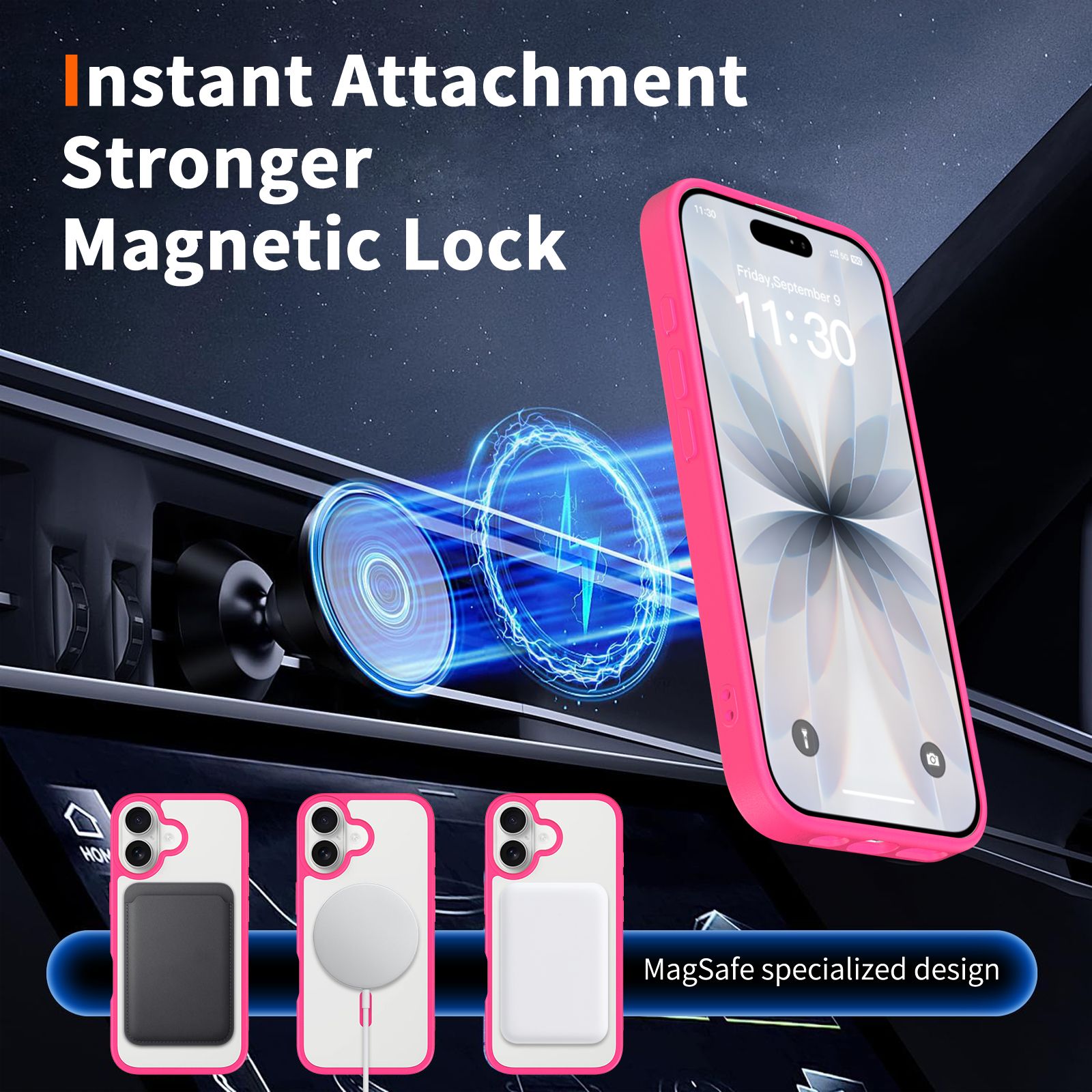 Prism Clear Magnetic Case — 31