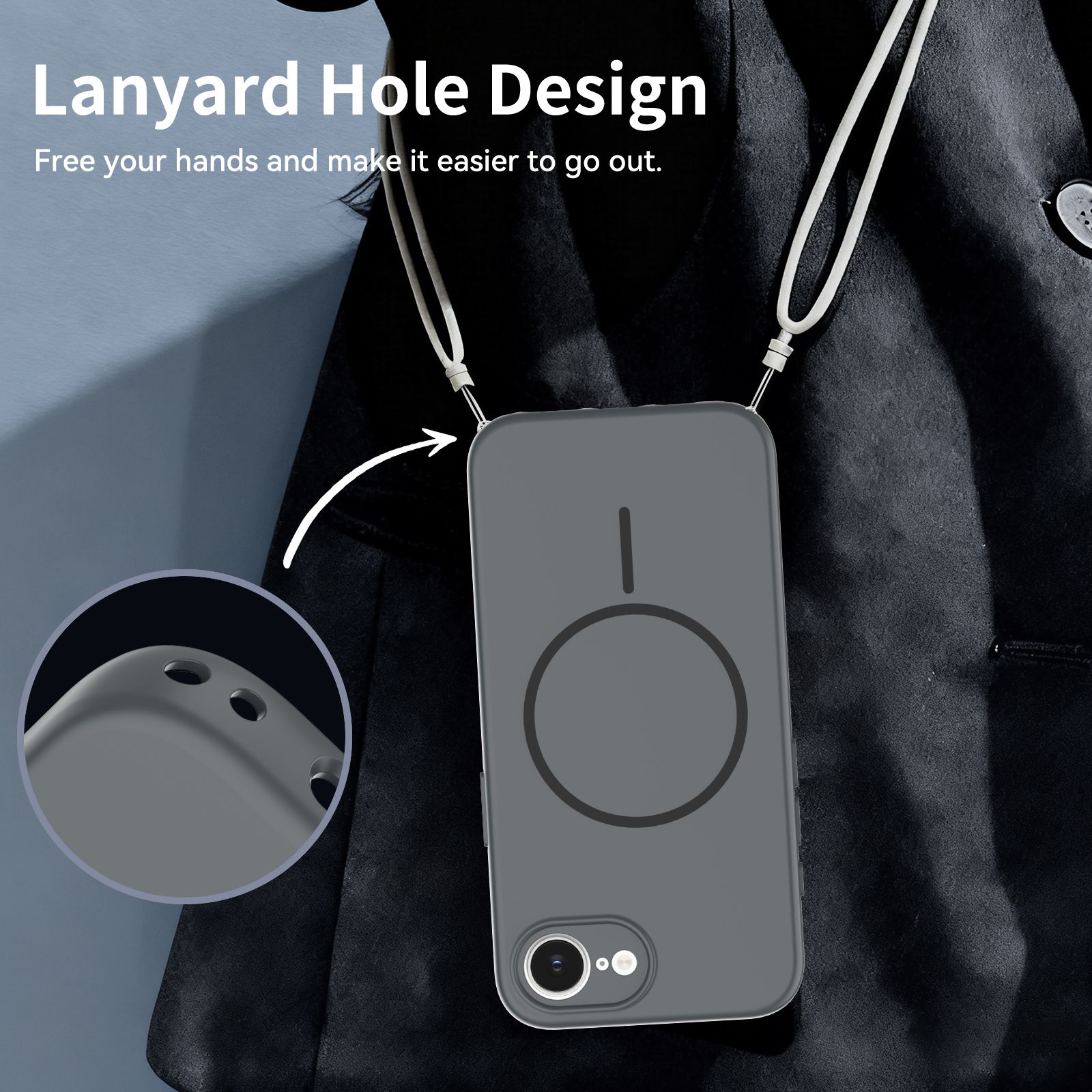 Onyx Skin Feel Magsafe Case — 15