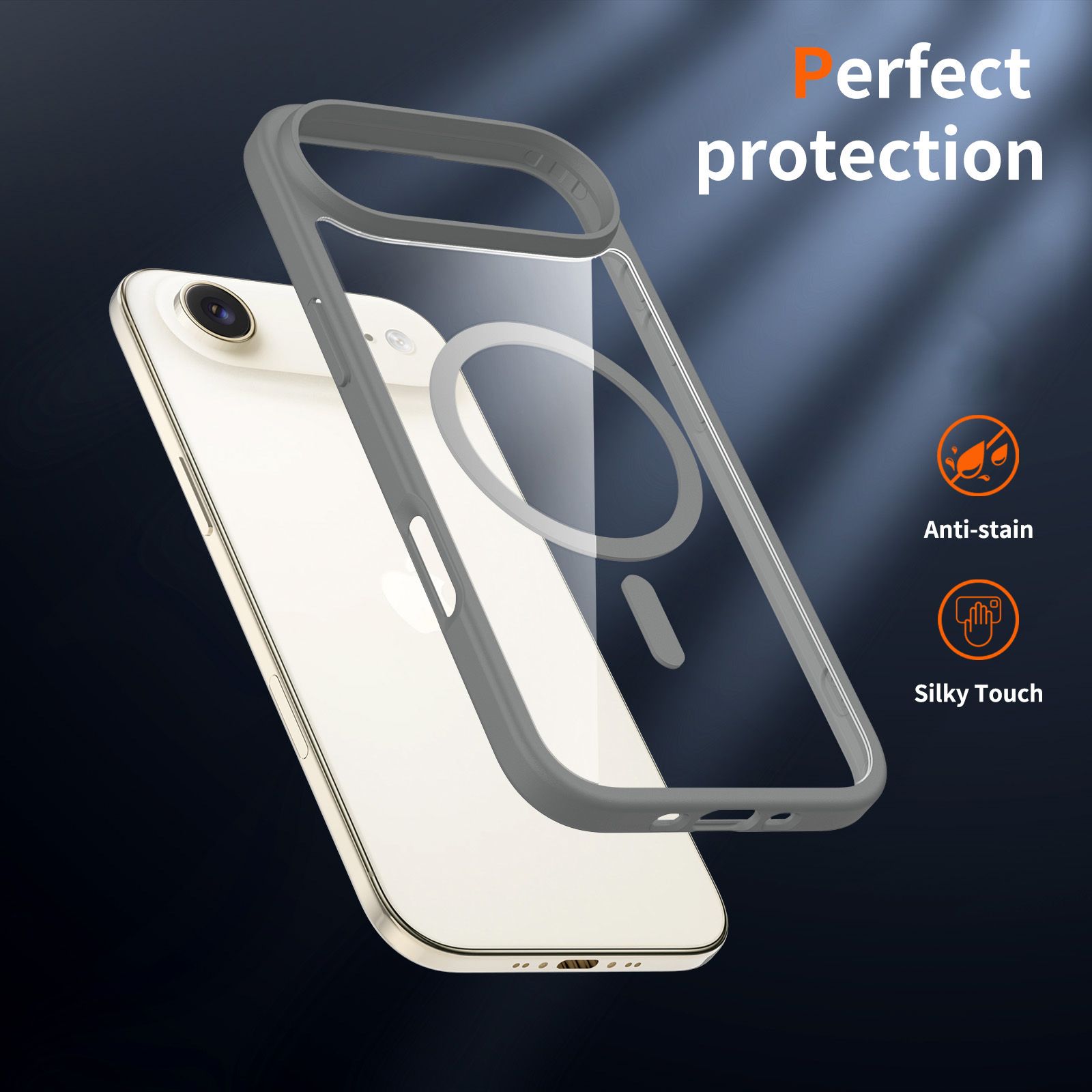 Prism Clear Magnetic Case — 100