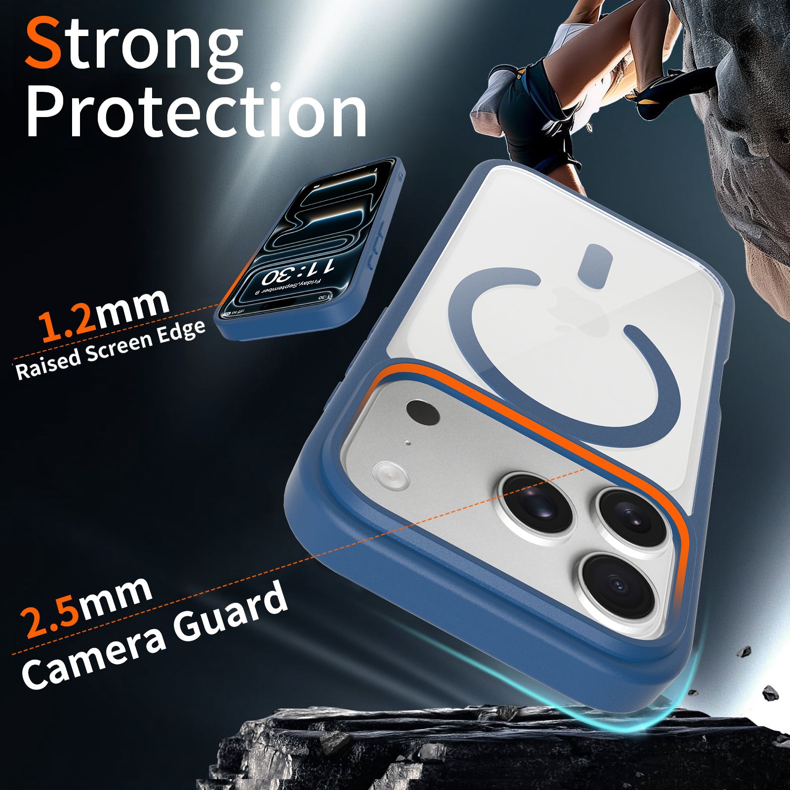 Prism Clear Magnetic Case — 162