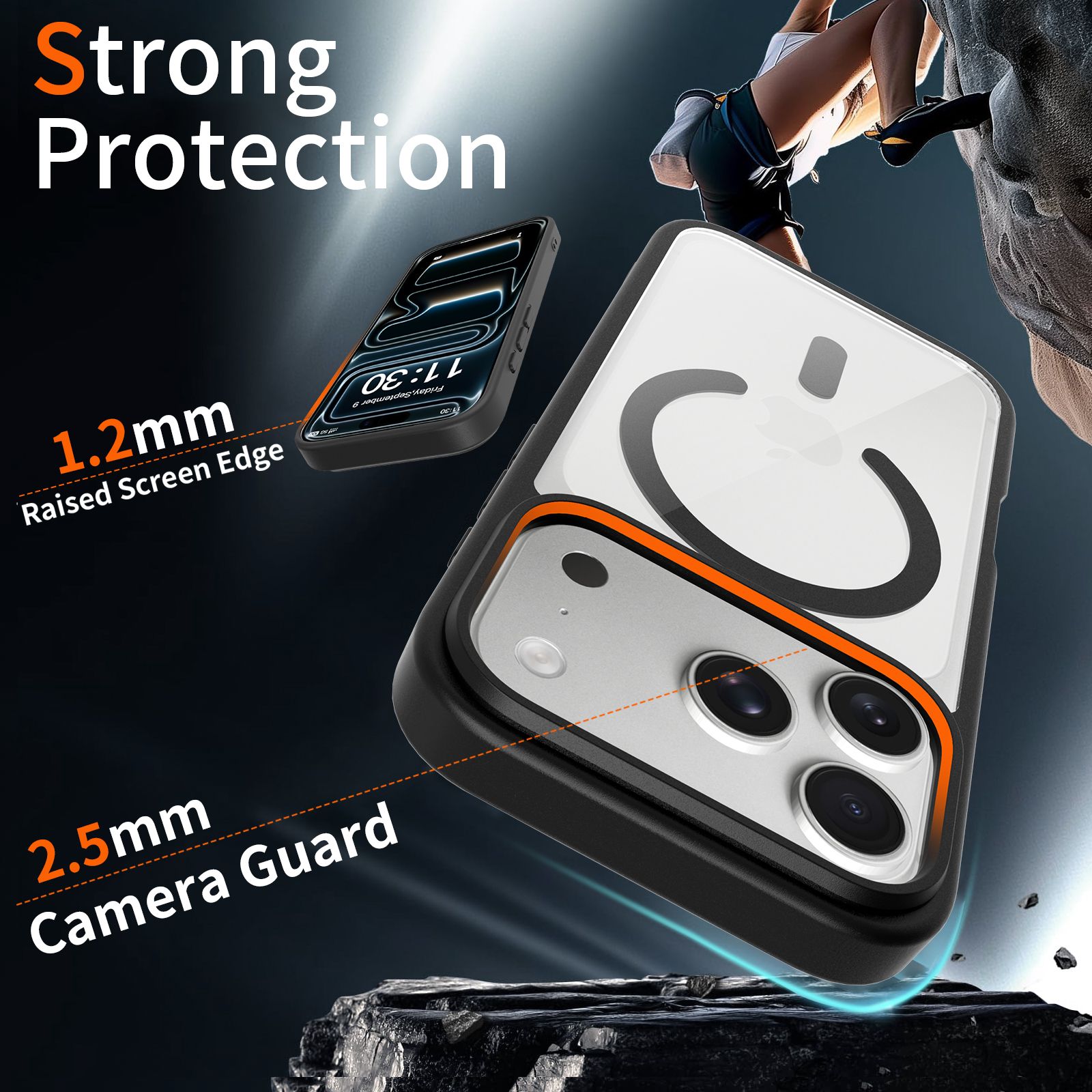 Prism Clear Magnetic Case — 156