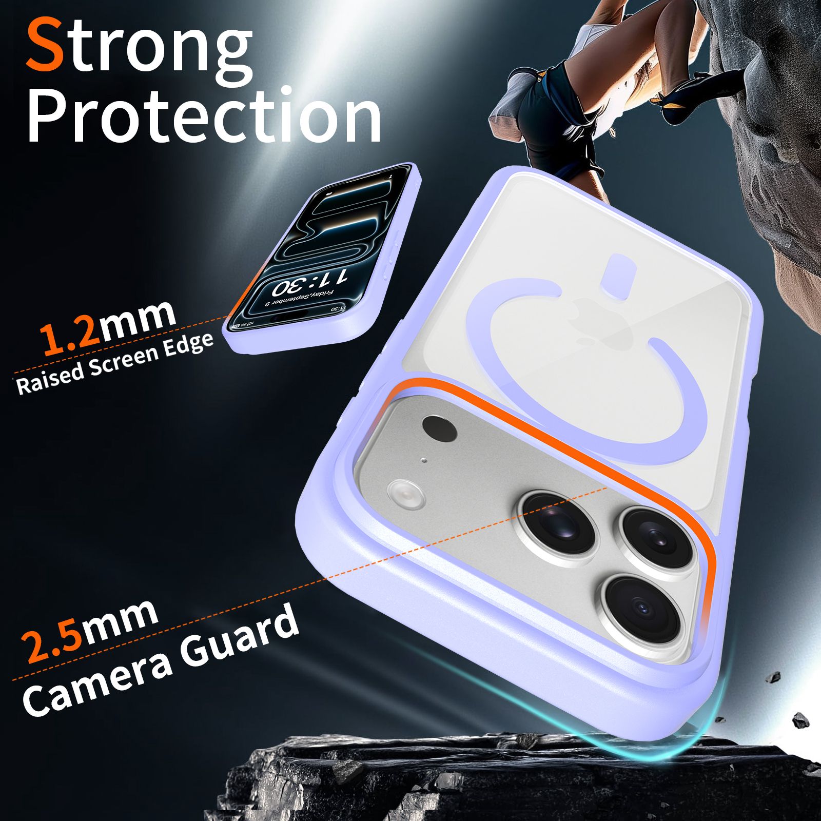 Prism Clear Magnetic Case — 144