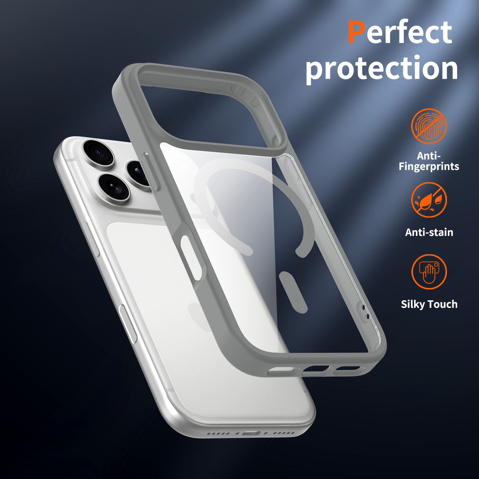 Prism Clear Magnetic Case — 166