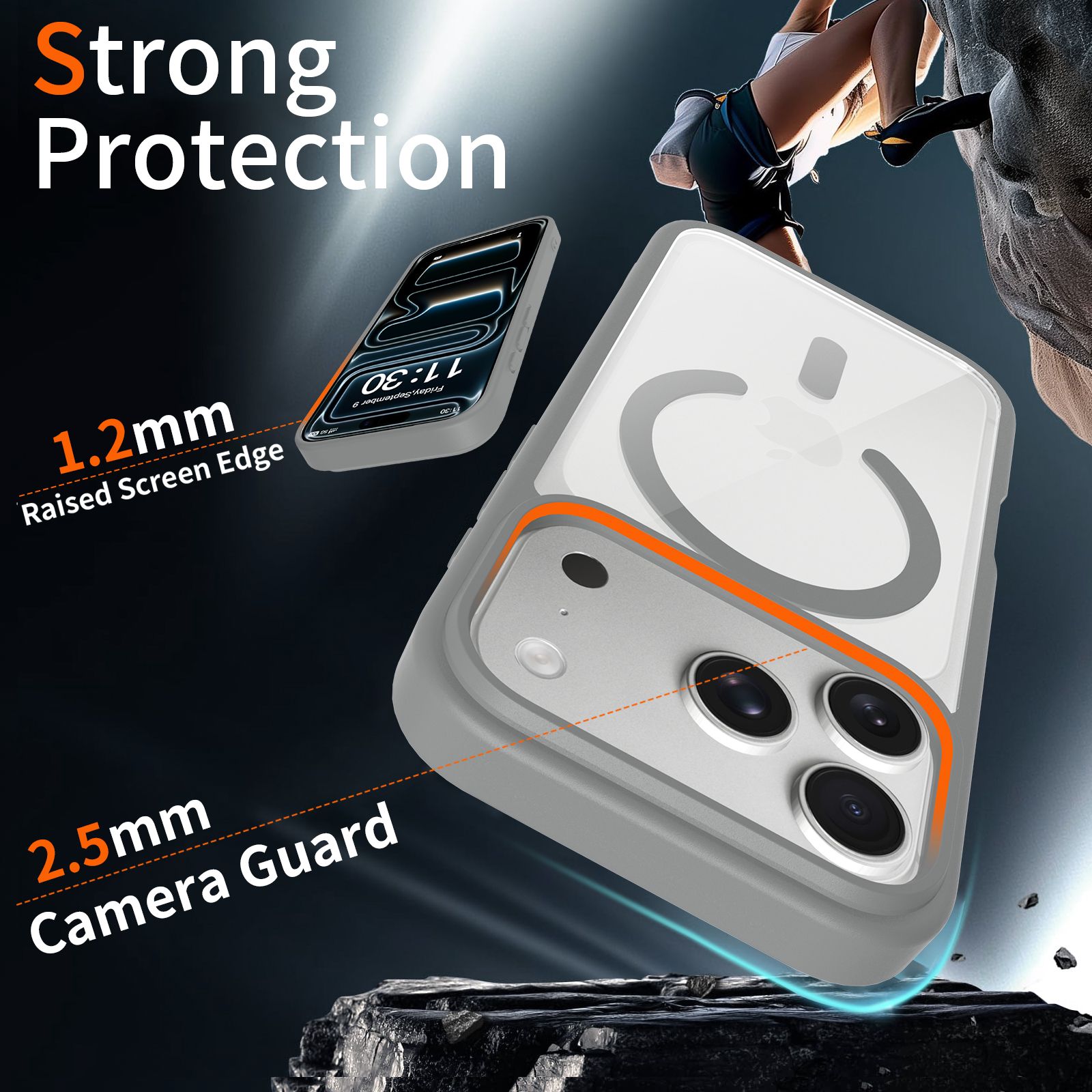 Prism Clear Magnetic Case — 168