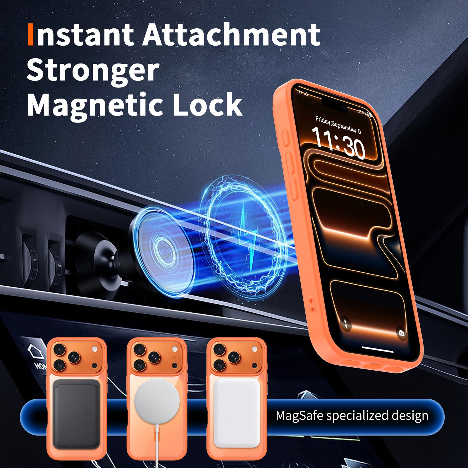 Prism Clear Magnetic Case — 121