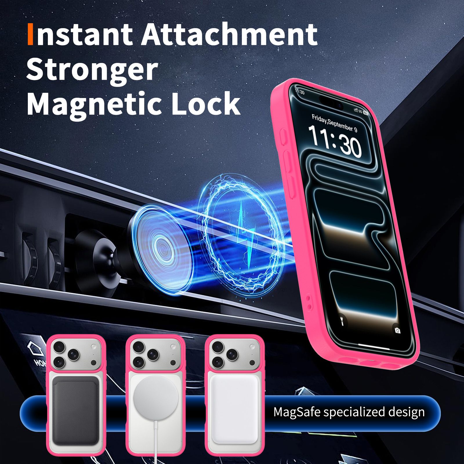 Prism Clear Magnetic Case — 147