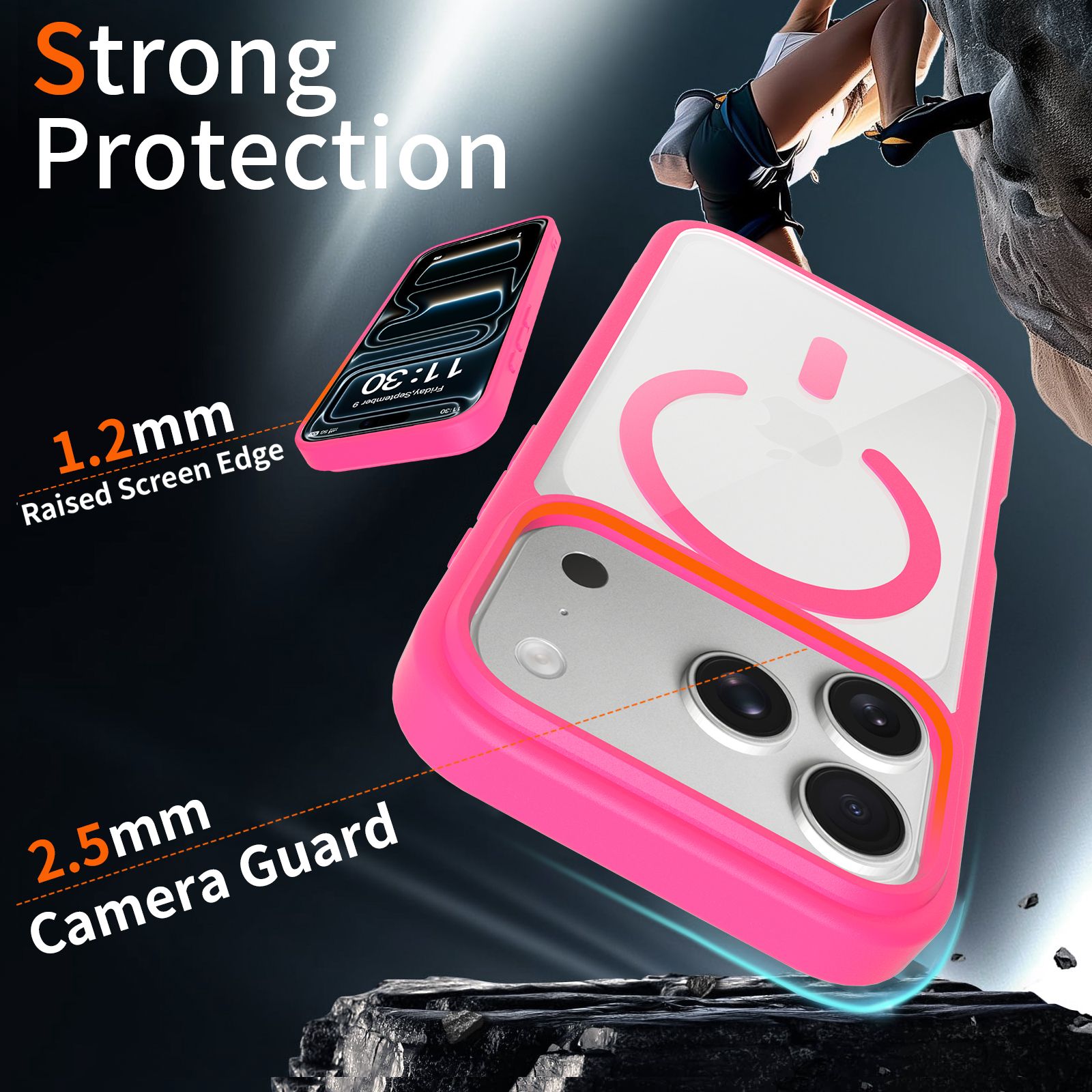 Prism Clear Magnetic Case — 150